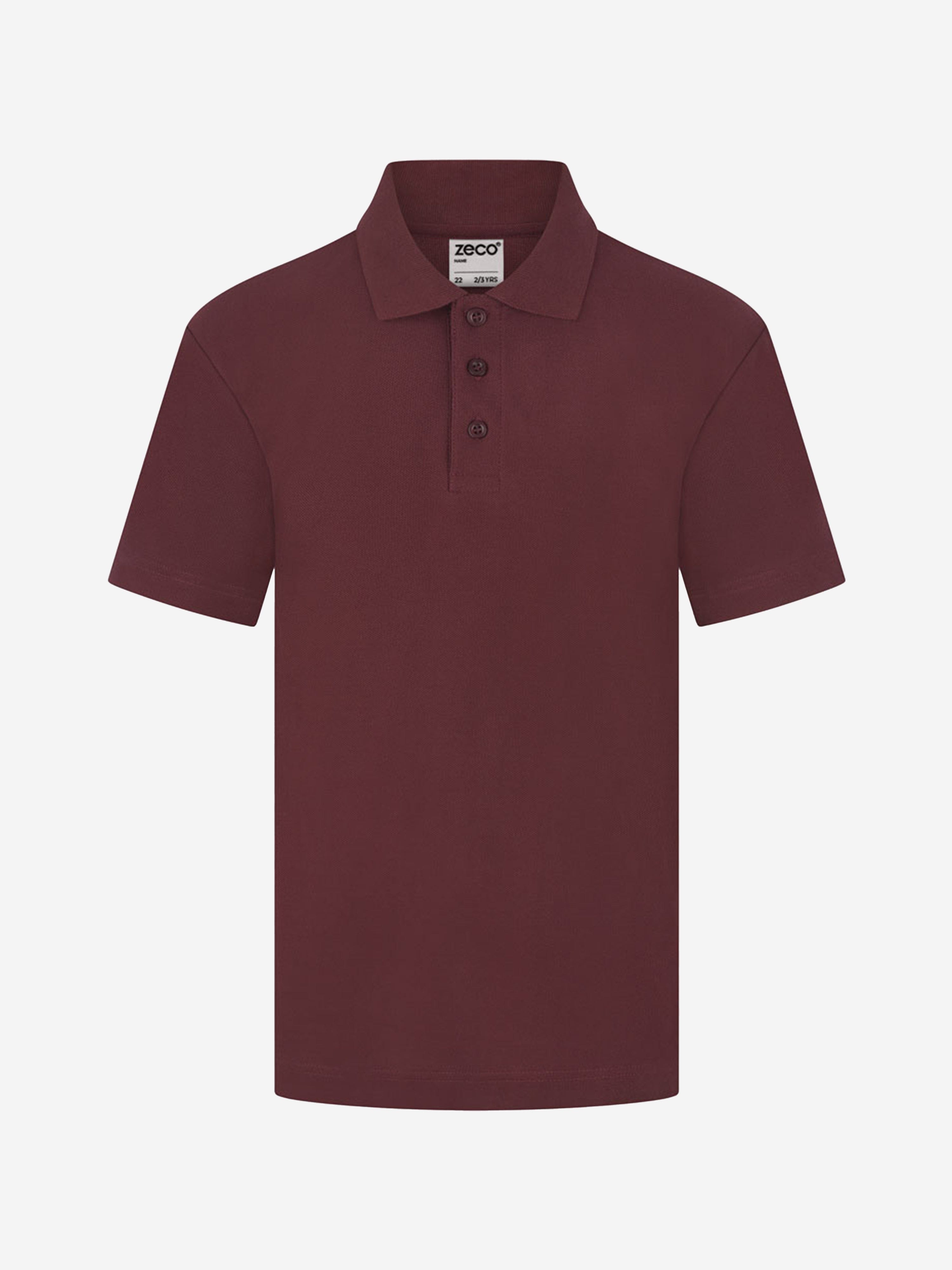 Zeco Kids School Polo Shirt in Purple