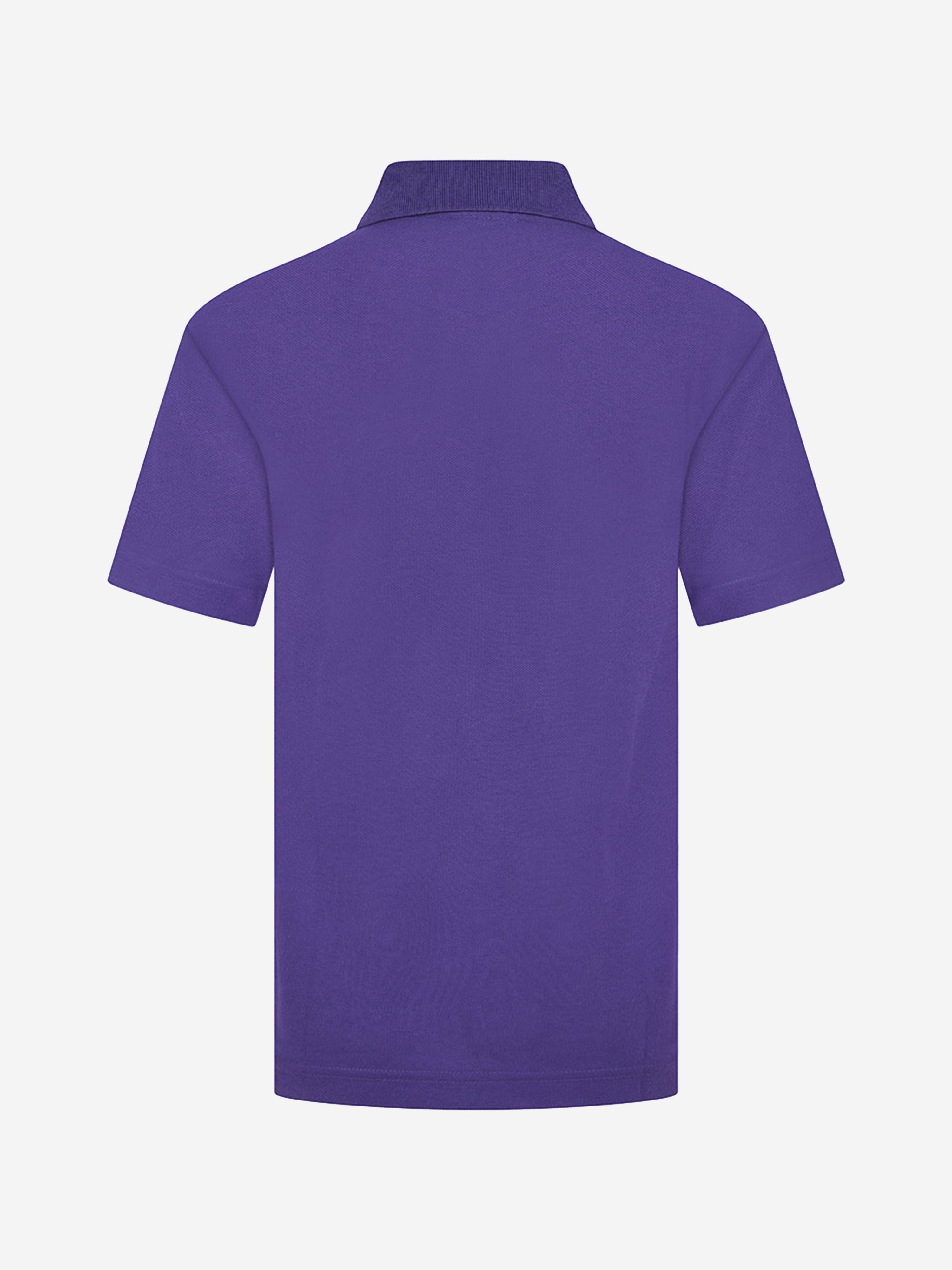 Zeco Kids School Polo Shirt in Purple