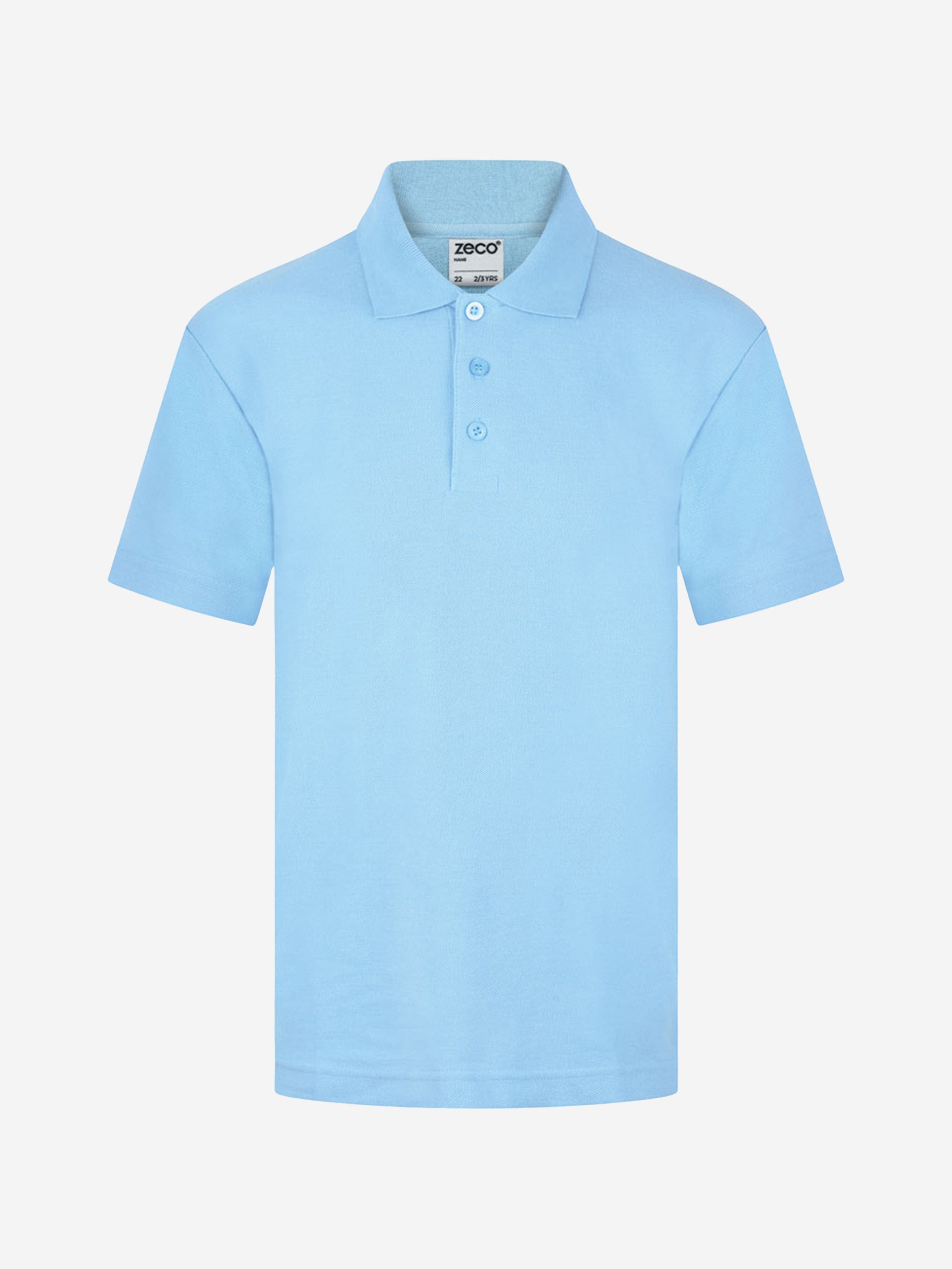 Zeco Kids School Polo Shirt in Blue