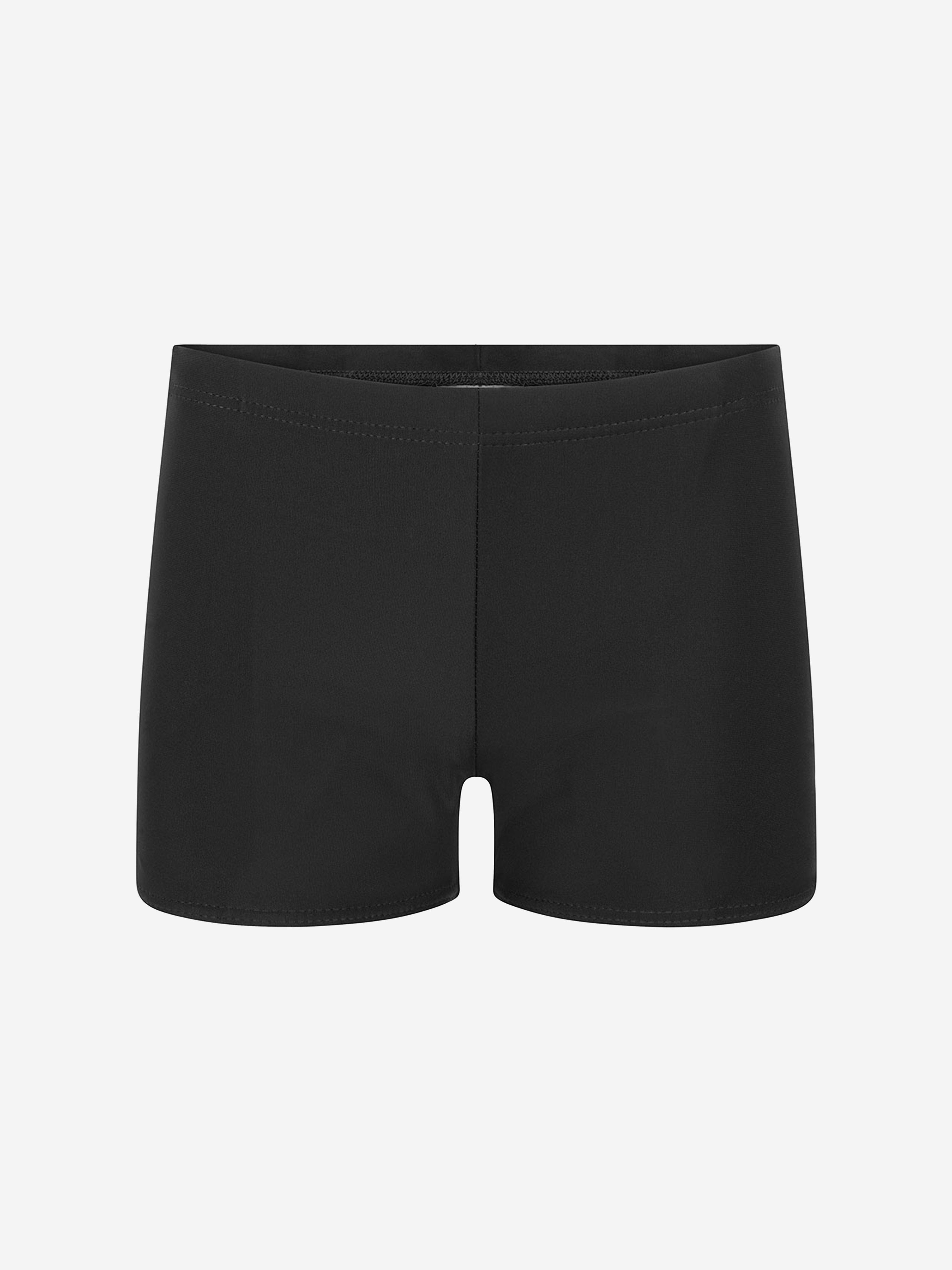 Zeco Boys School Elastane Swimming Short in Black