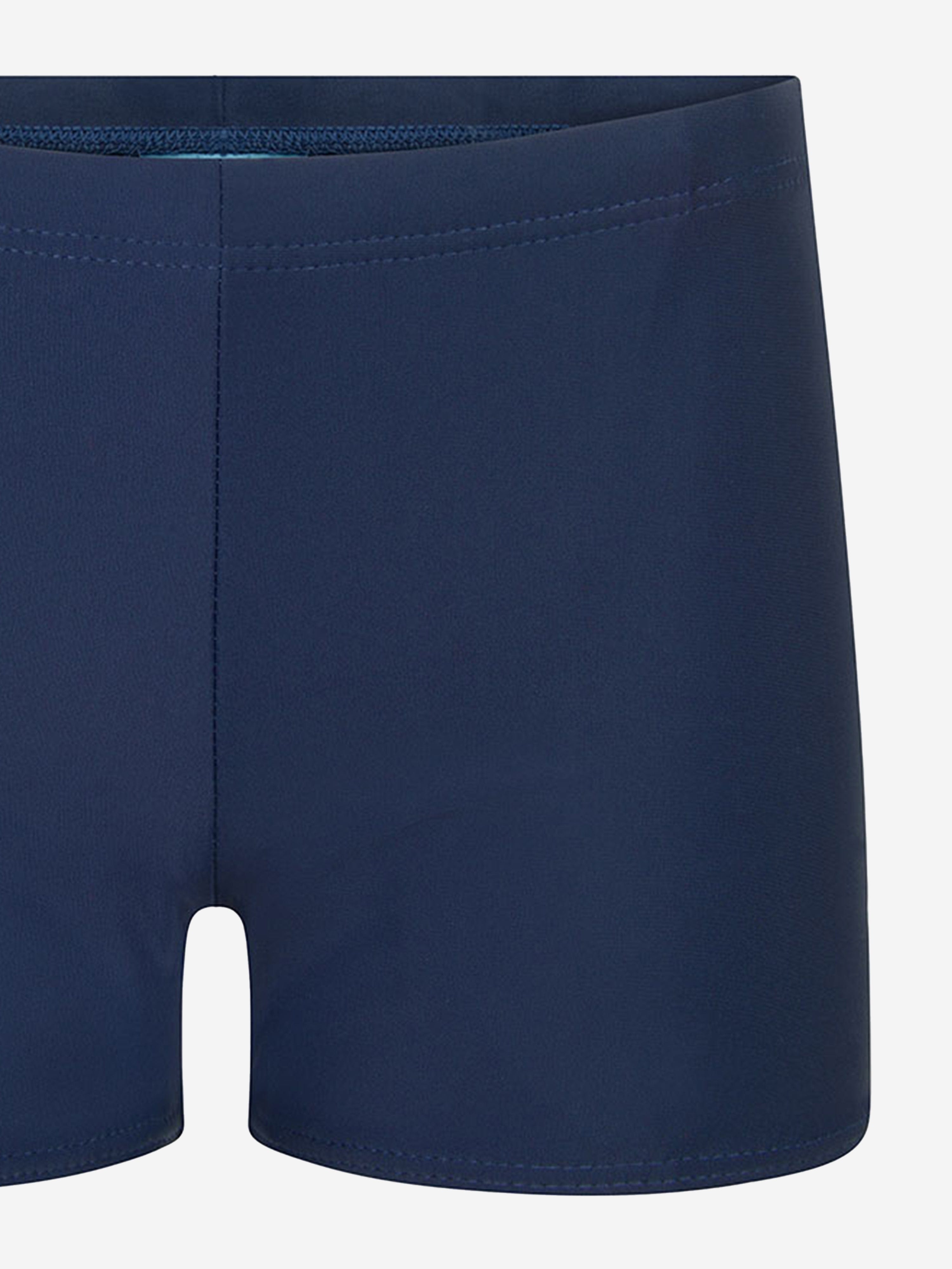 Zeco Boys School Elastane Swimming Short in Navy