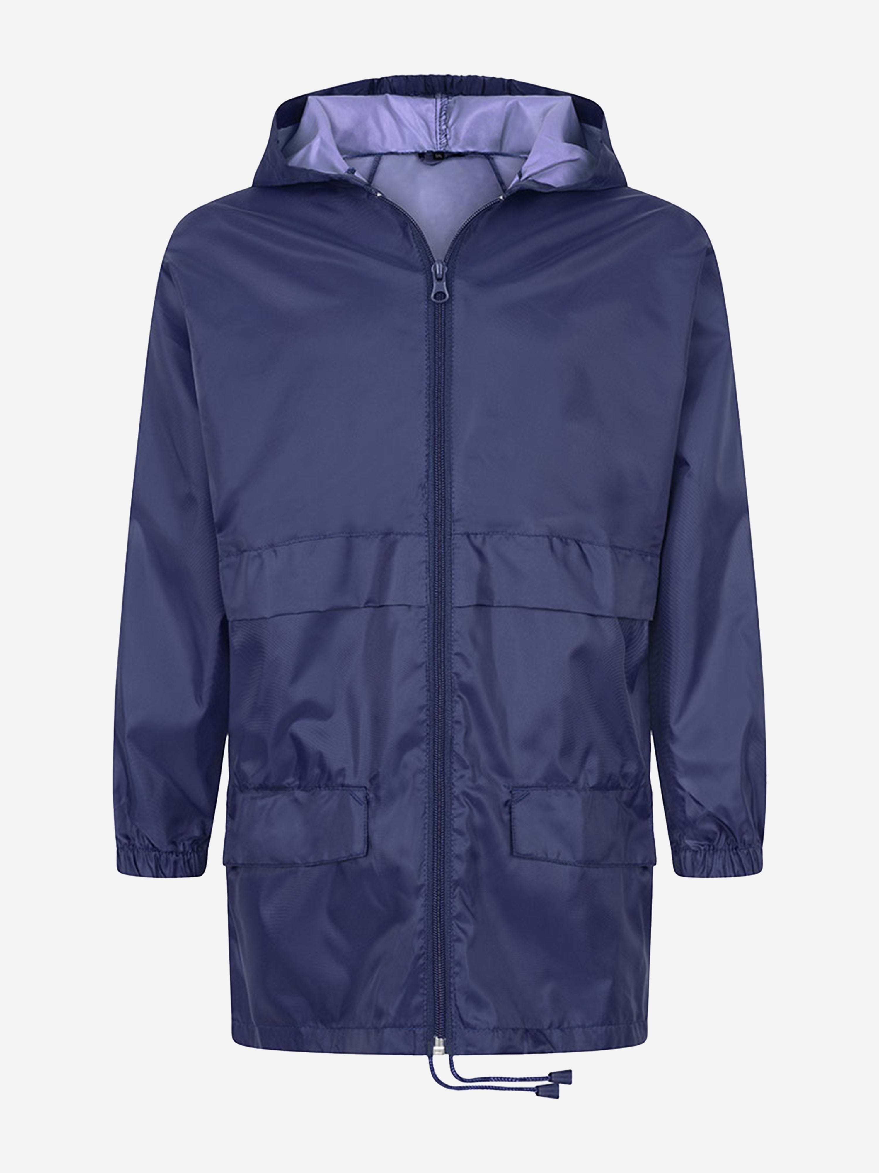 Zeco Kids School Cagoule In A Bag in Navy