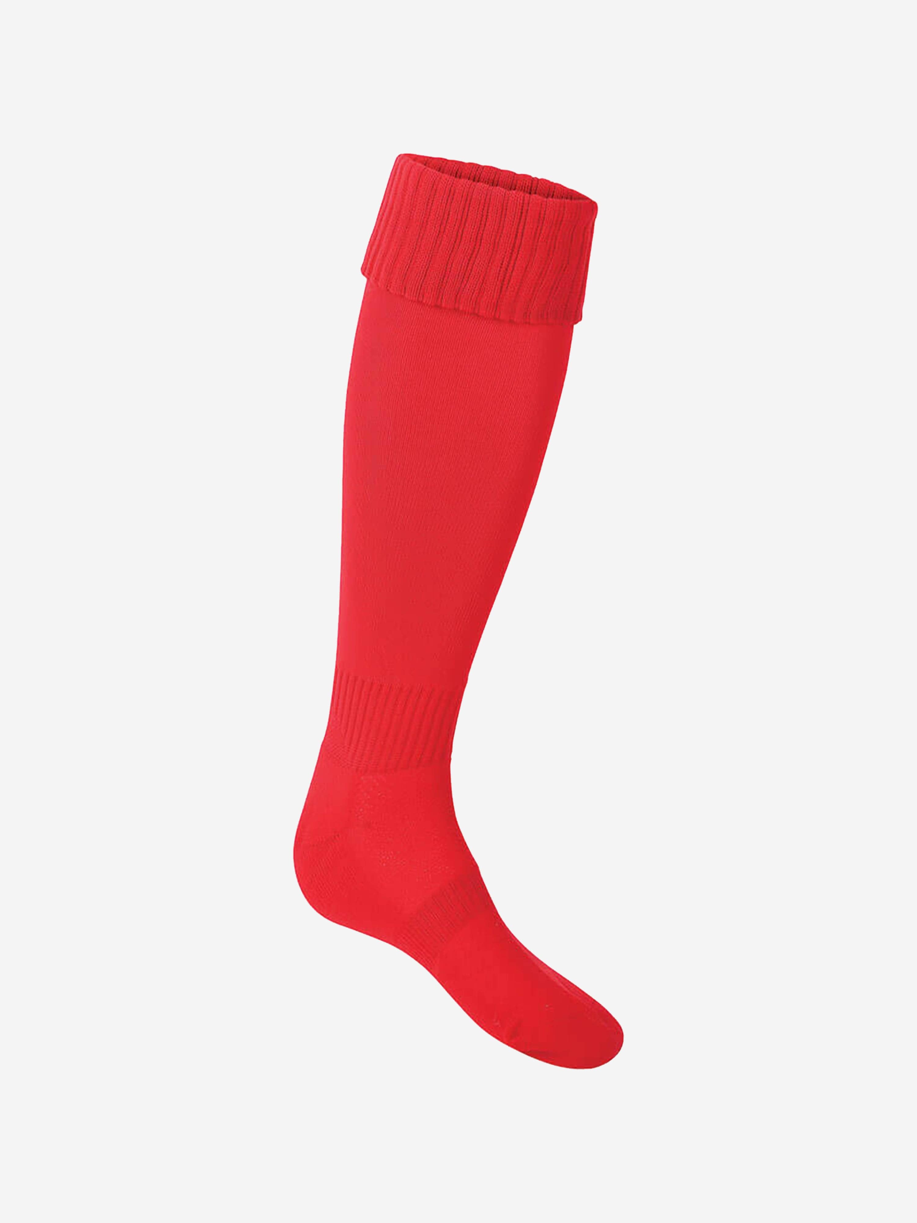 Zeco Kids School Football Socks in Red