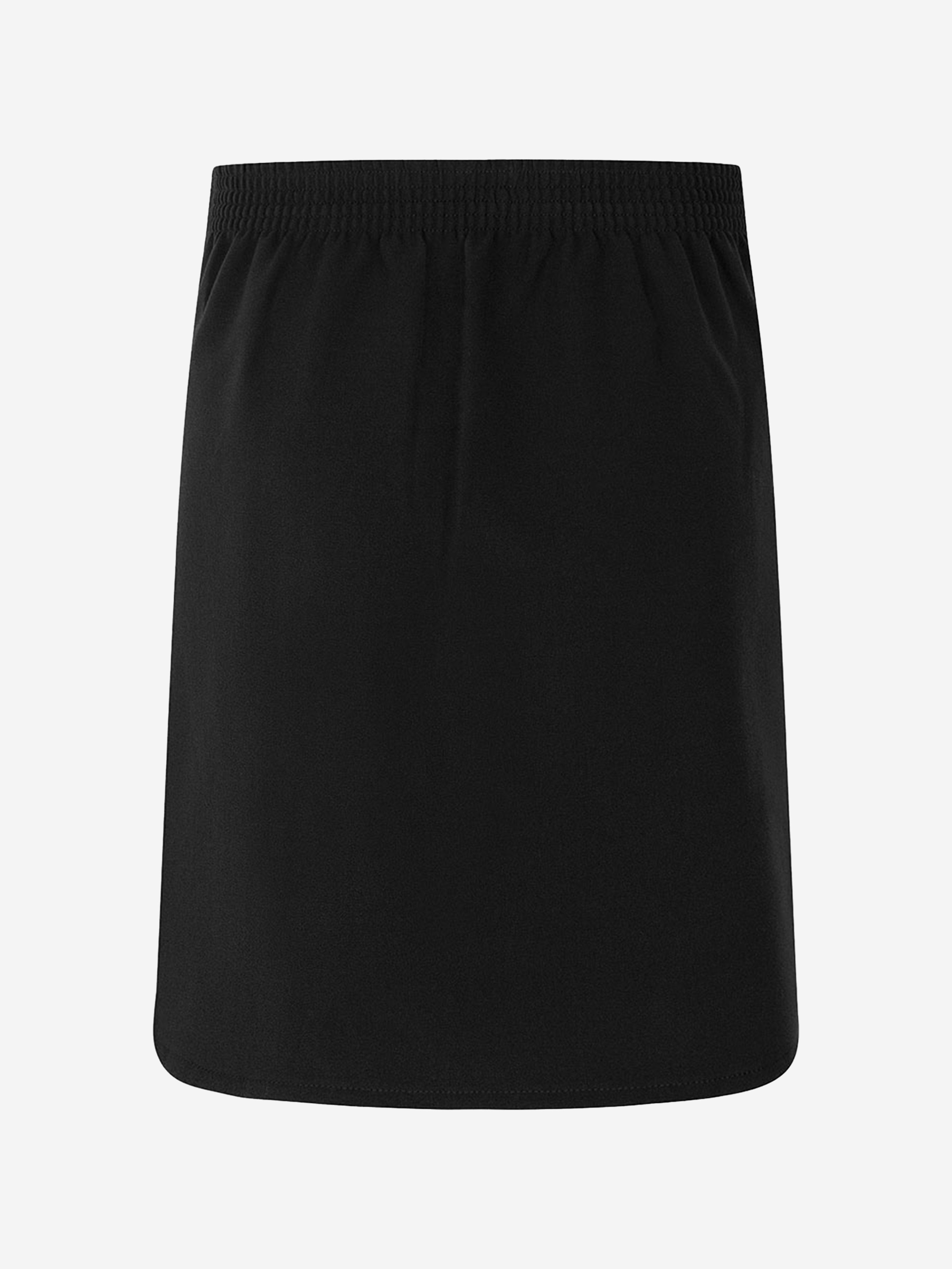 Zeco Girls School Lycra Heart Skirt in Black