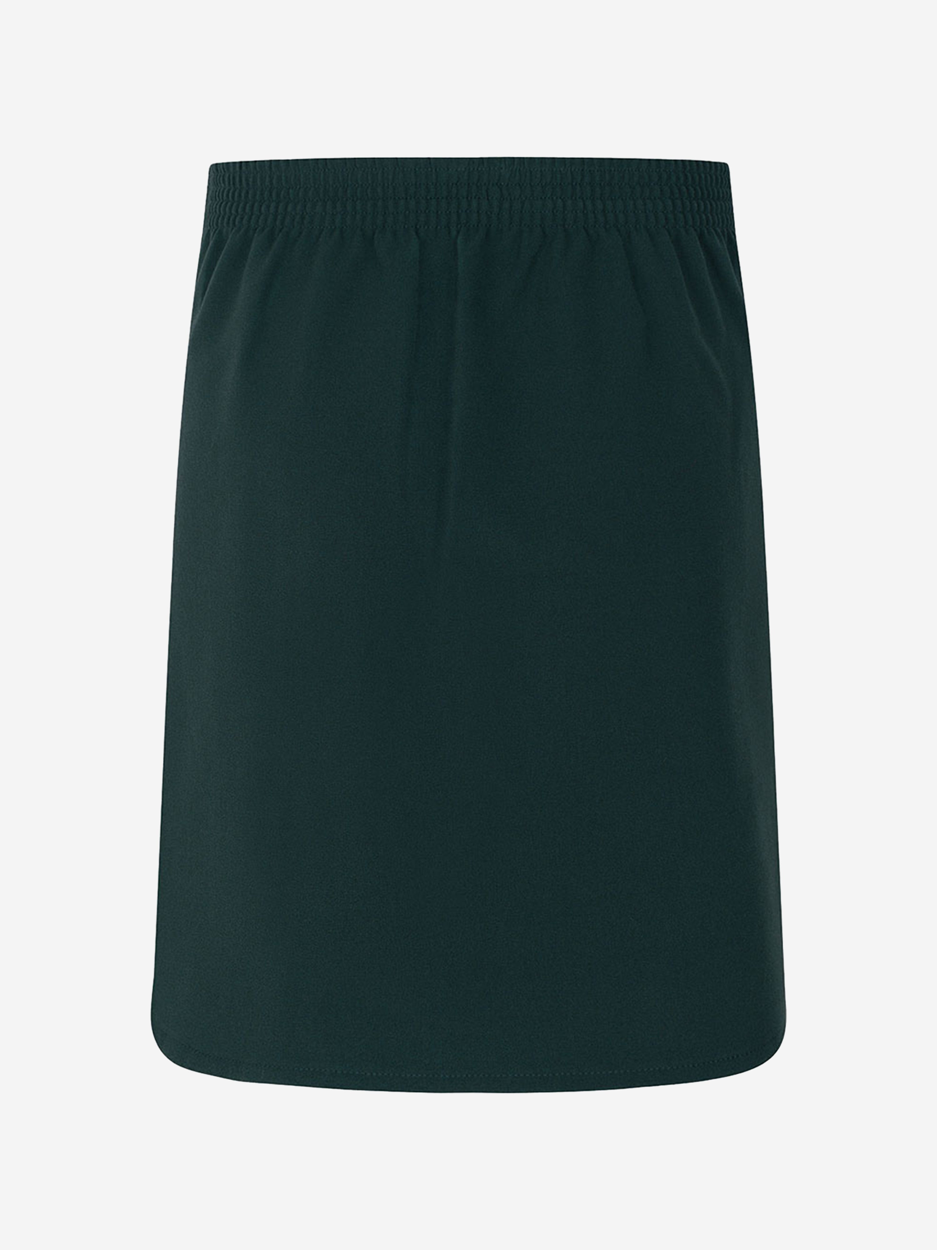 Zeco Girls School Lycra Heart Skirt in Green