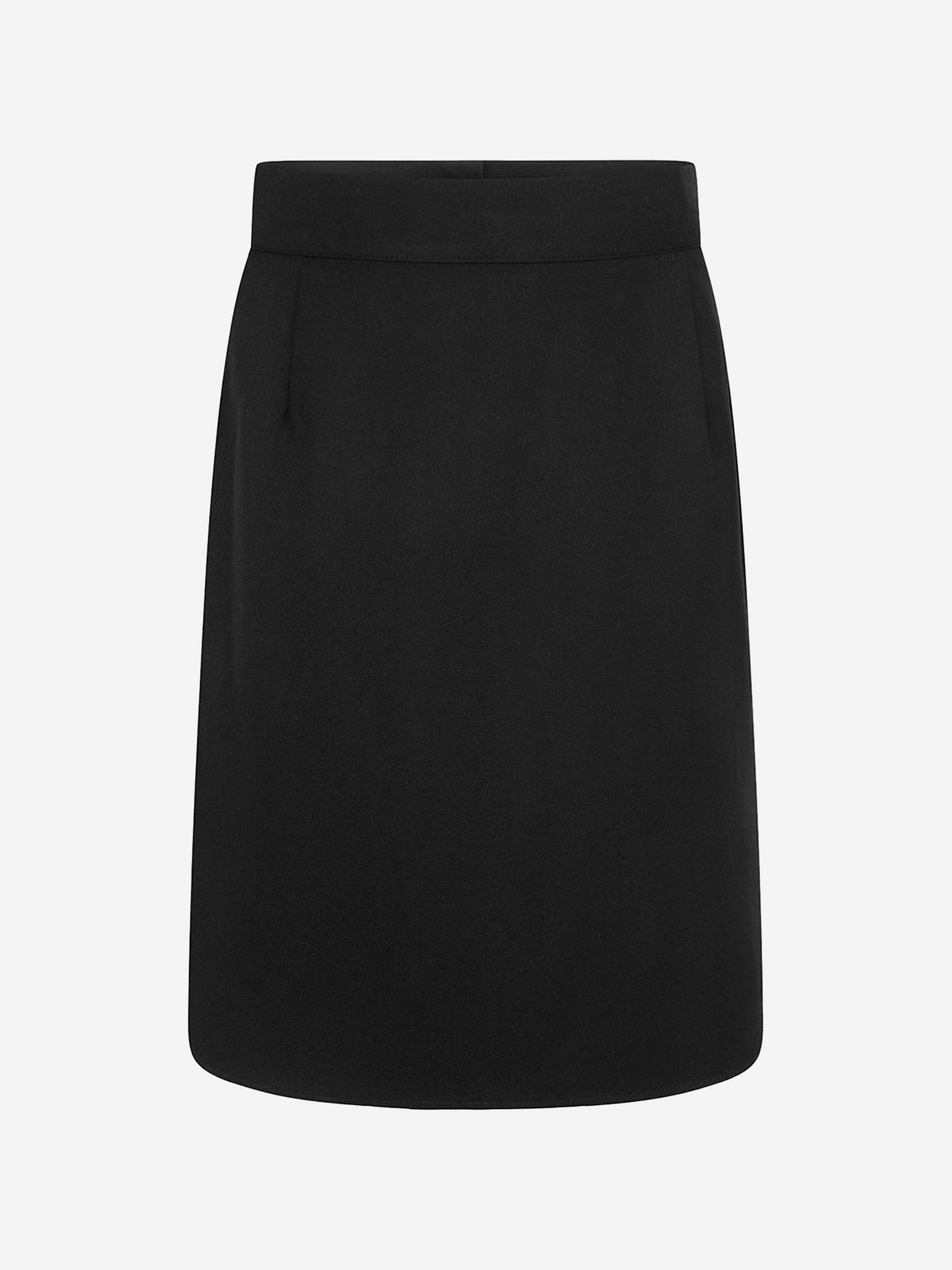 Zeco Girls School Pencil Skirt in Black