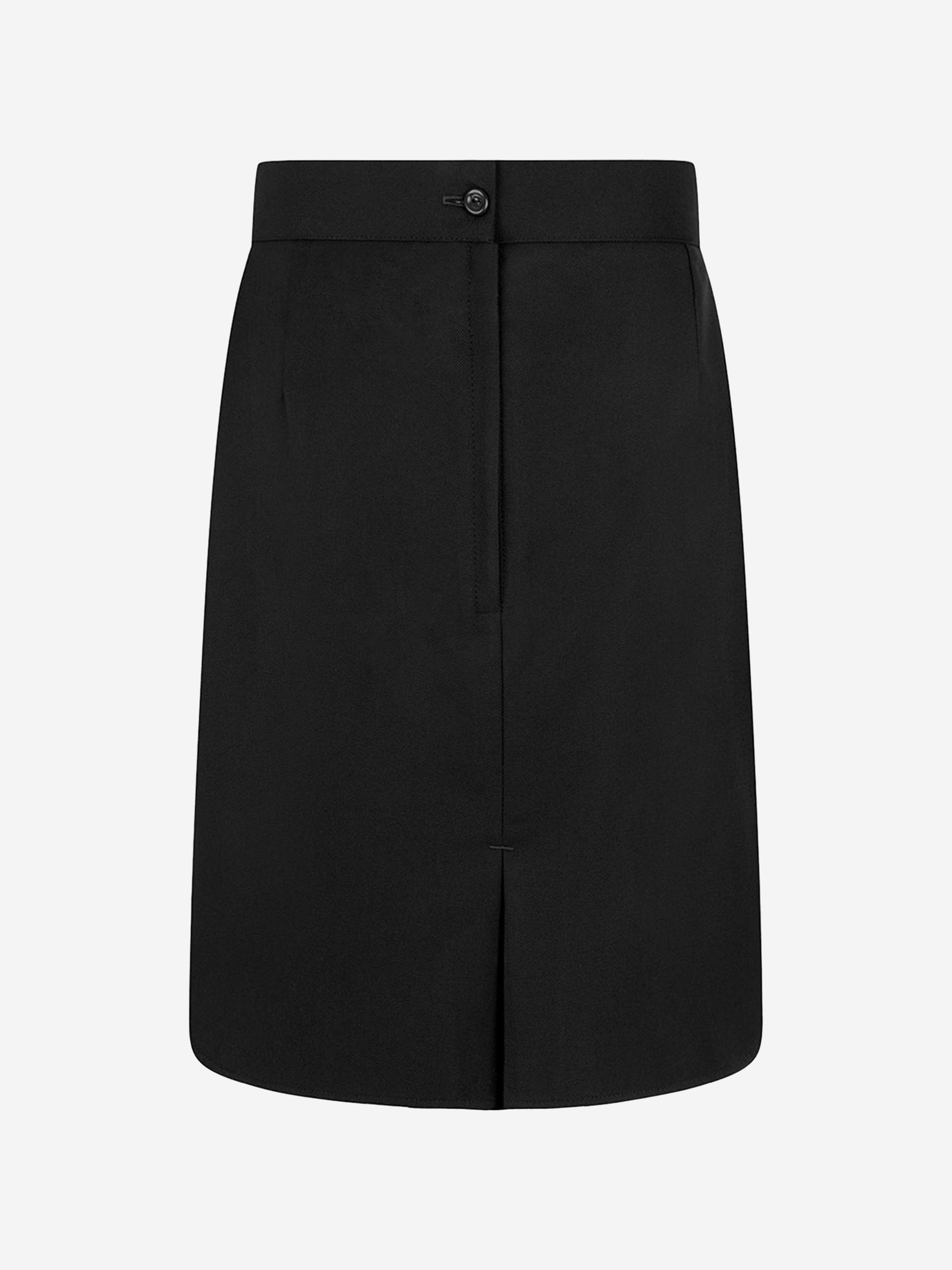 Zeco Girls School Pencil Skirt in Black