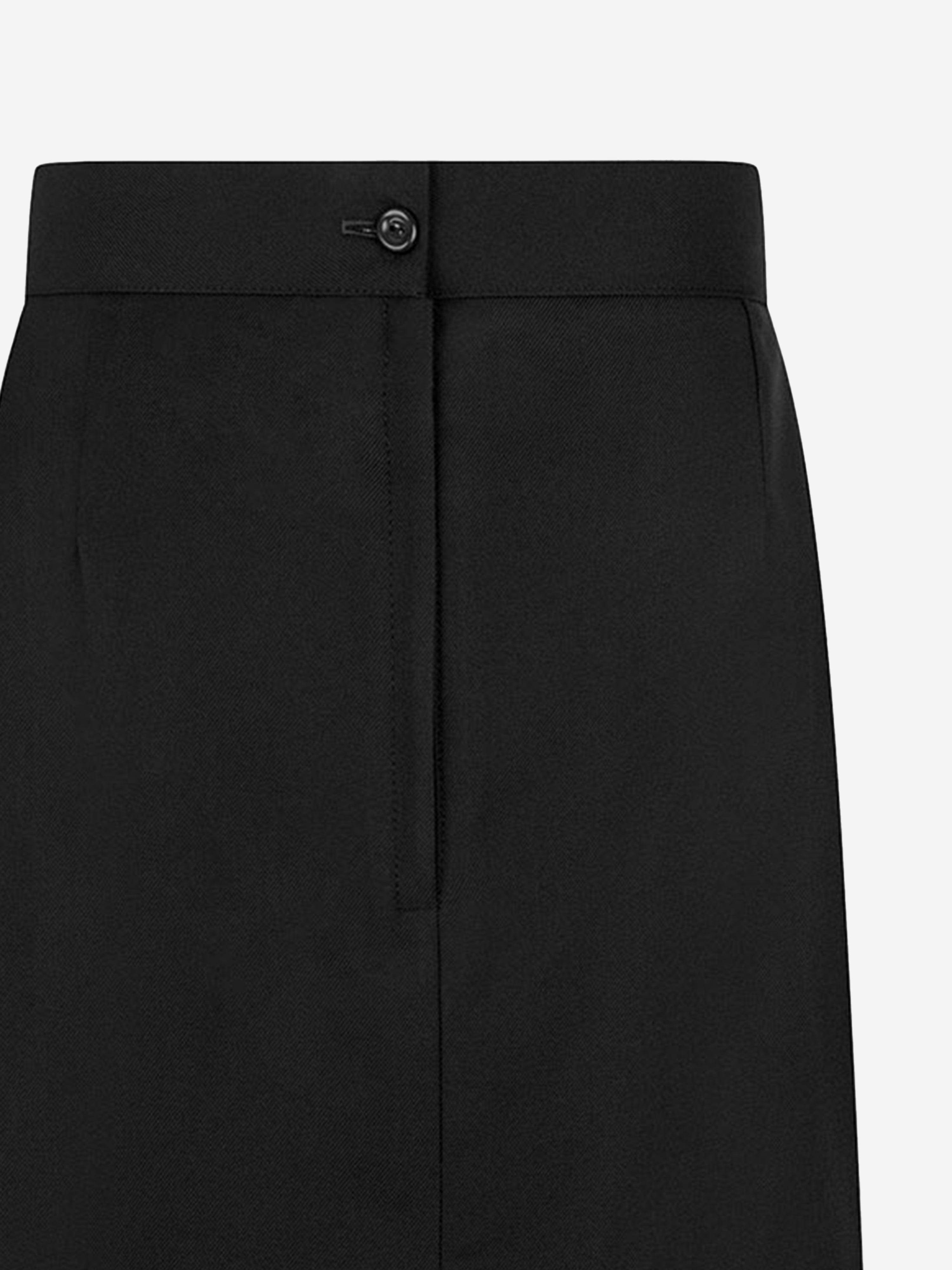 Zeco Girls School Pencil Skirt in Black