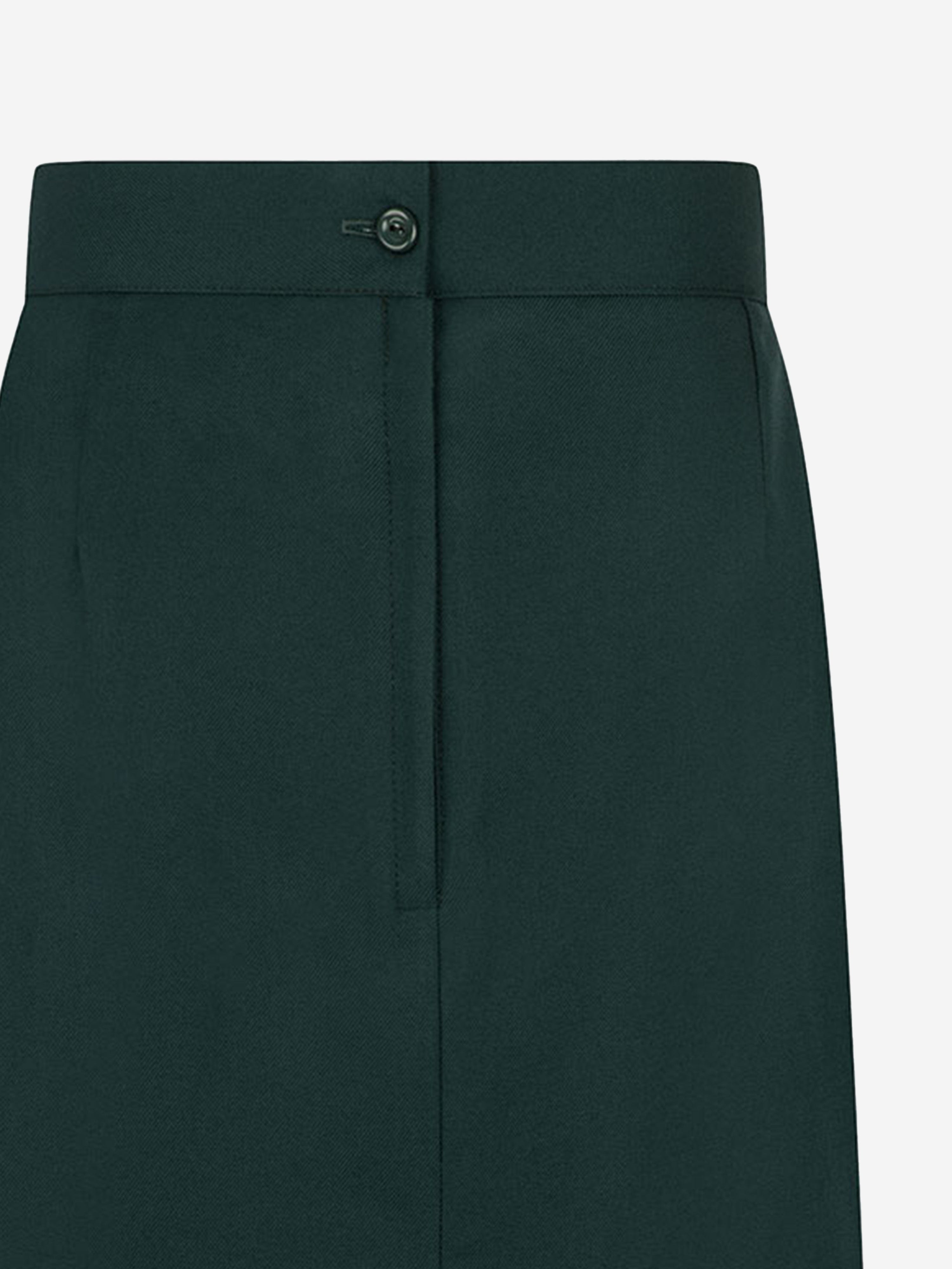 Zeco Girls School Pencil Skirt in Green