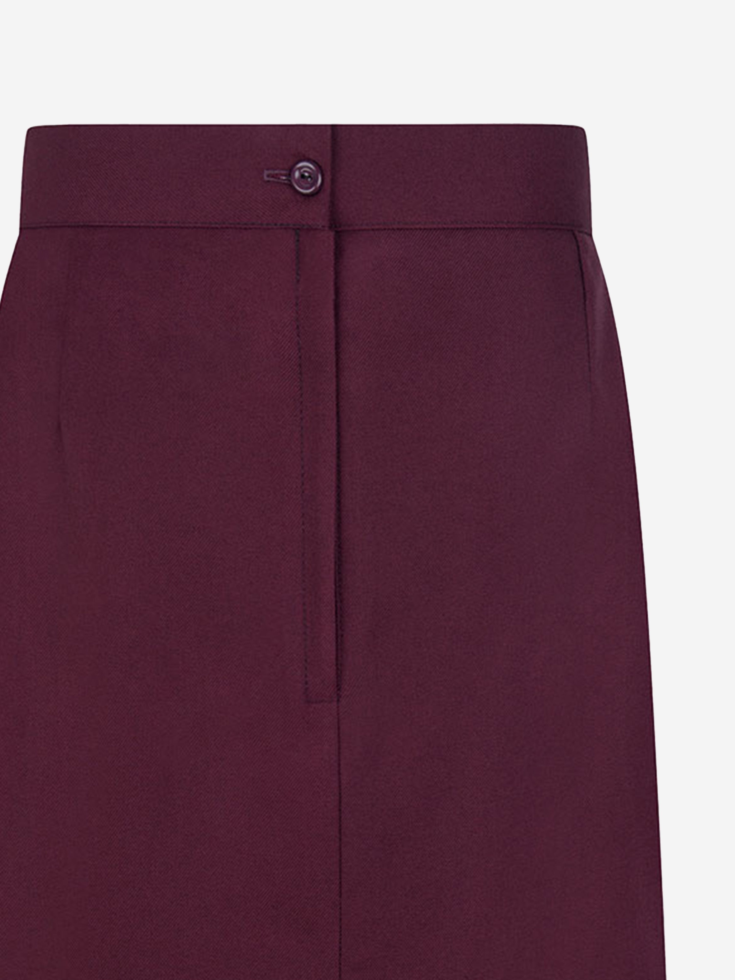 Zeco Girls School Pencil Skirt in Purple