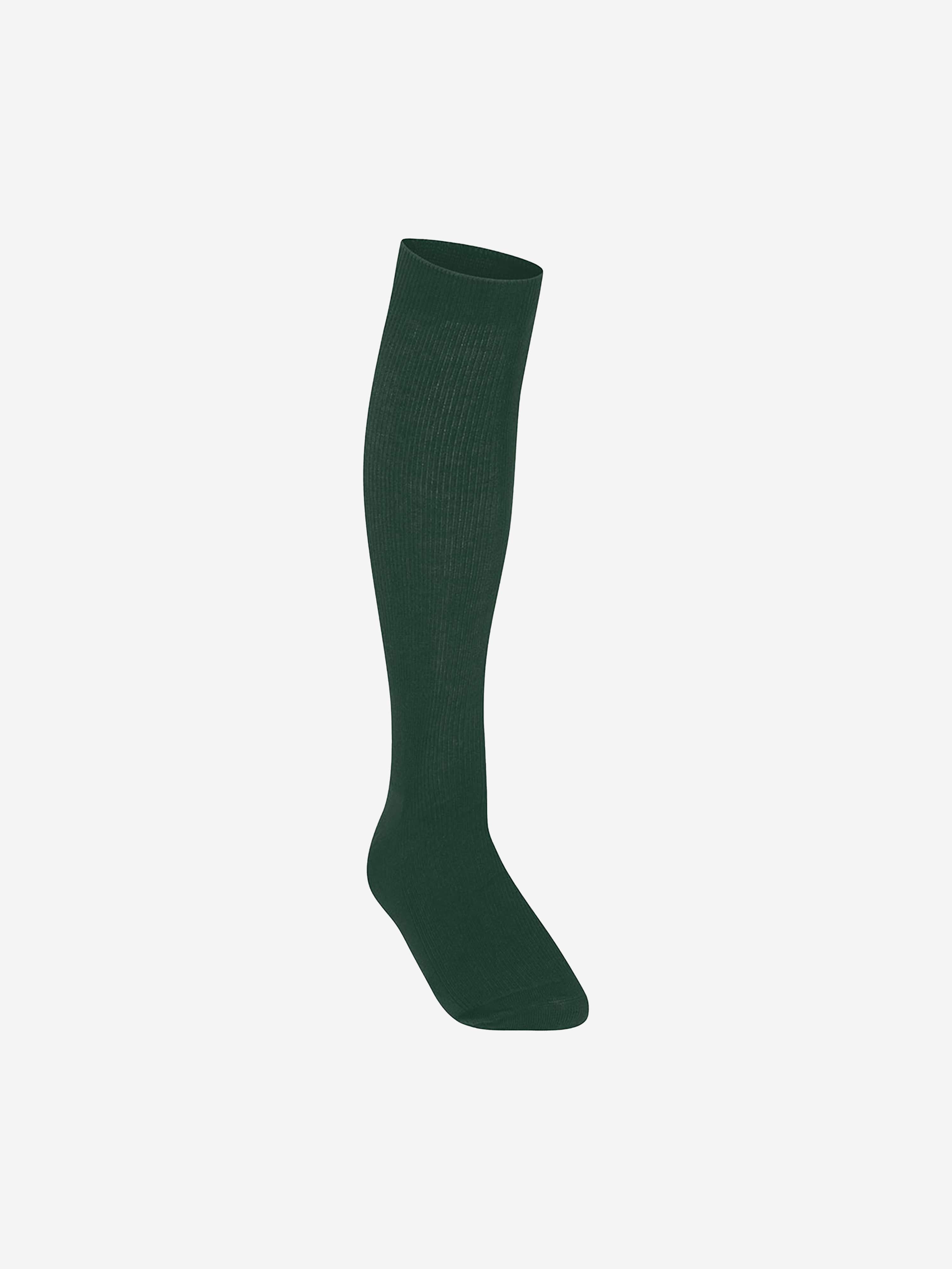 Zeco Girls School Knee High Socks (3 Pack) in Green