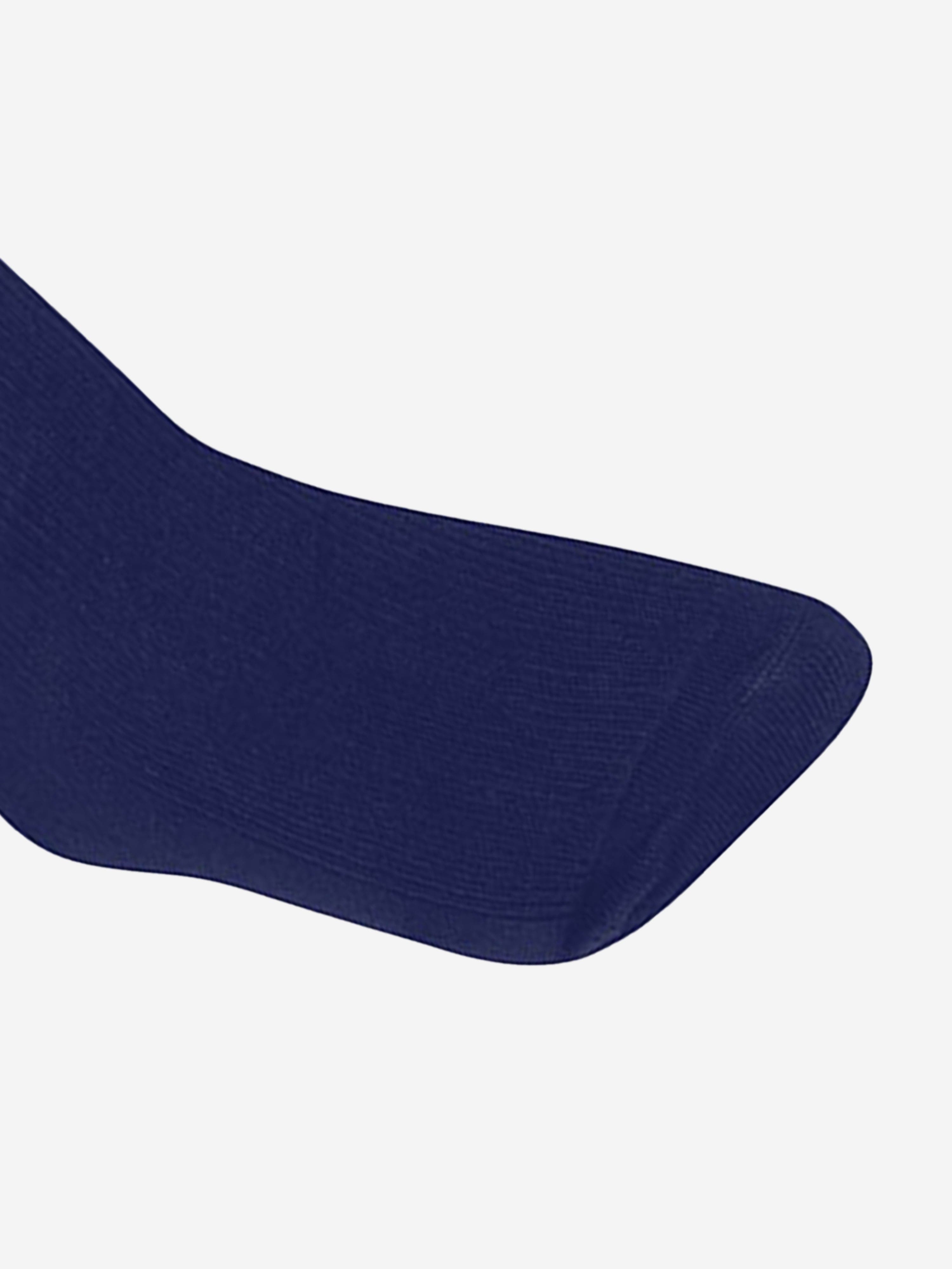 Zeco Girls School Knee High Socks (3 Pack) in Navy