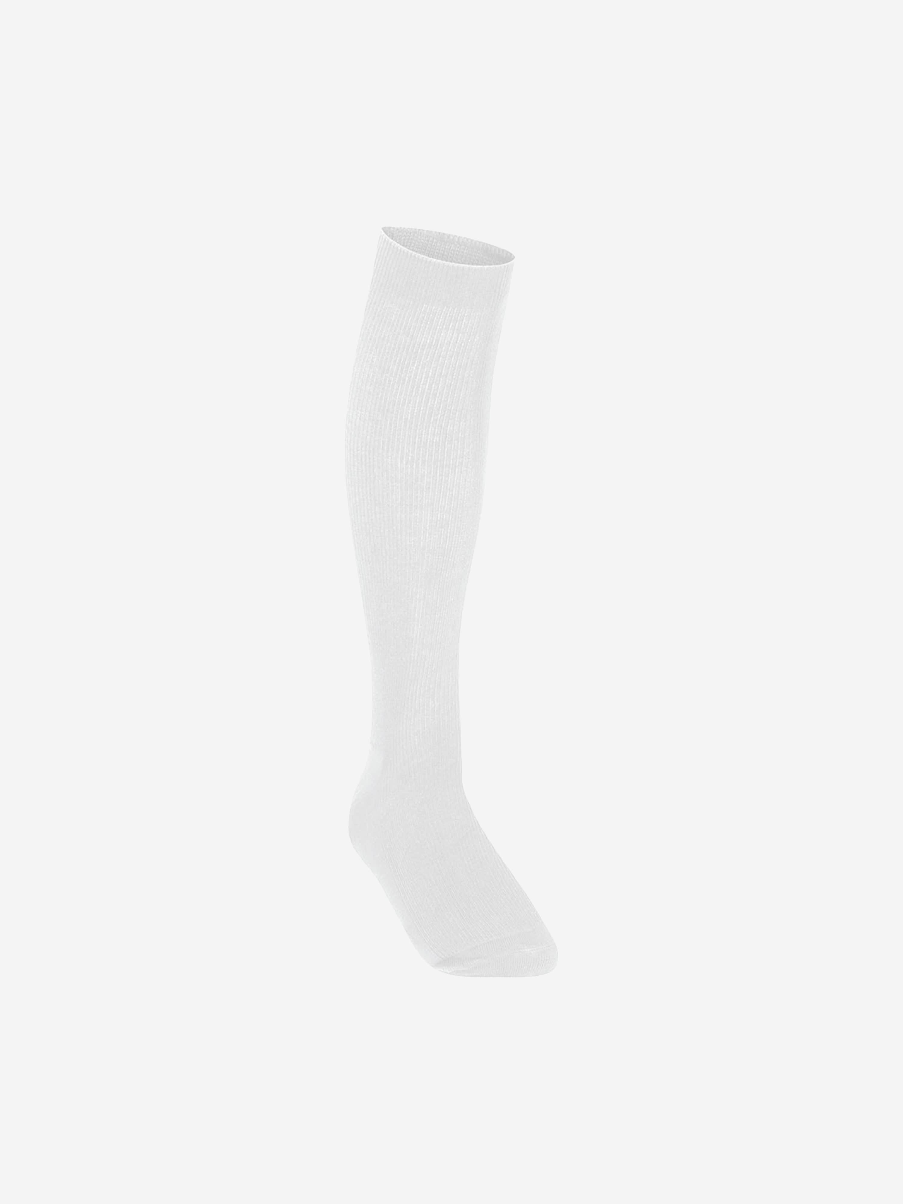 Zeco Girls School Knee High Socks (3 Pack) in White