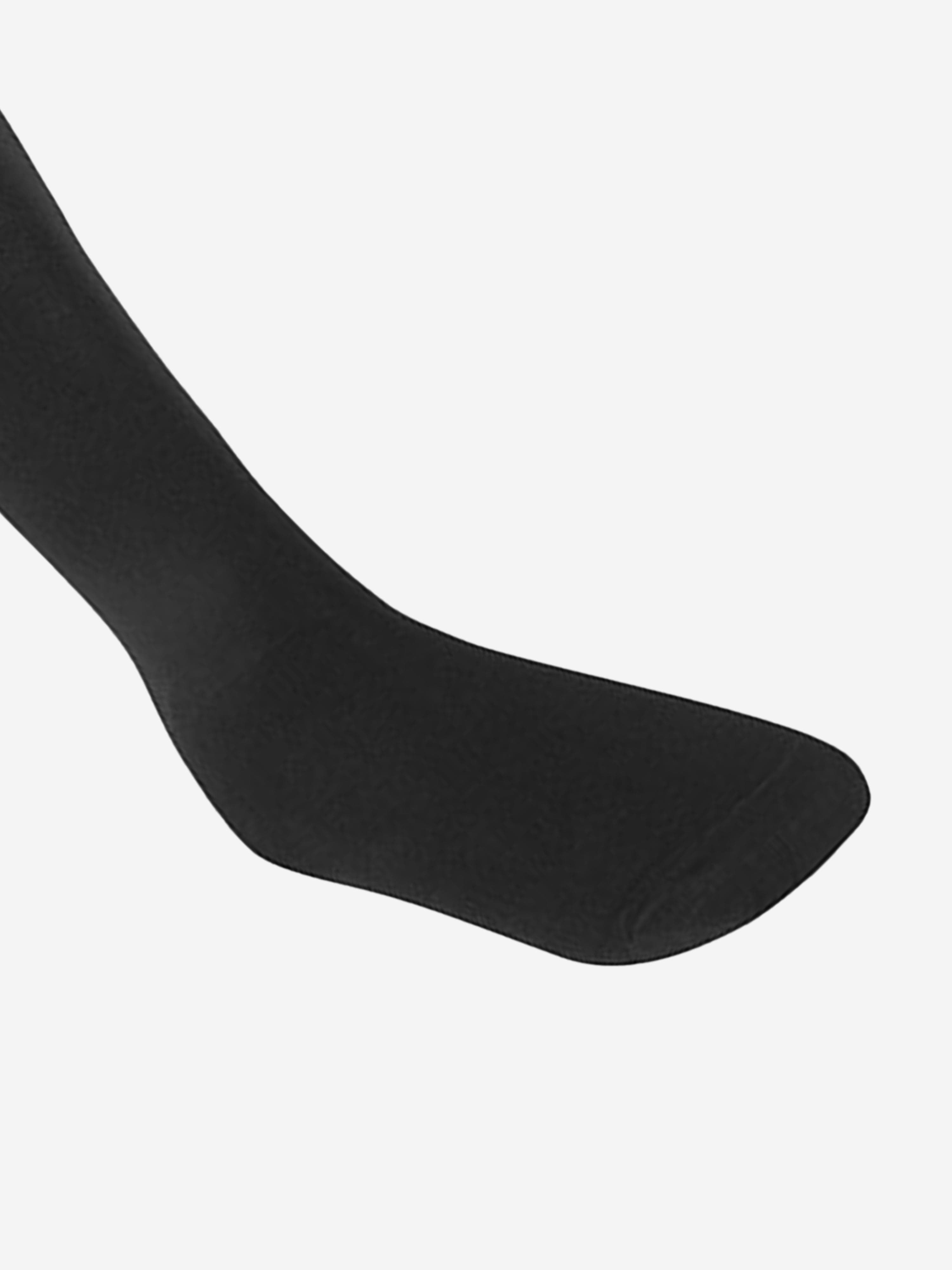 Zeco Girls School Overknee Socks in Black