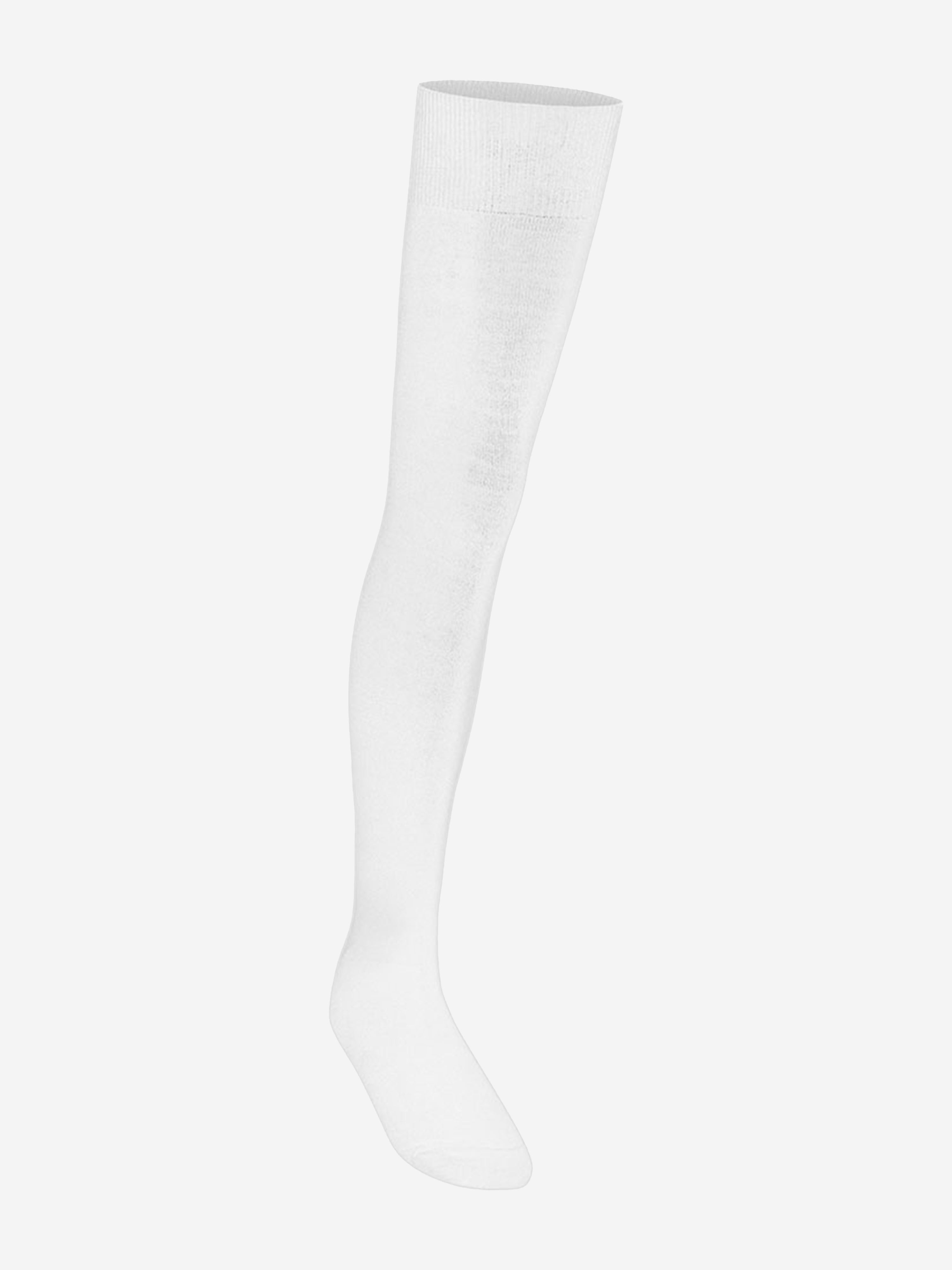 Zeco Girls School Overknee Socks in White