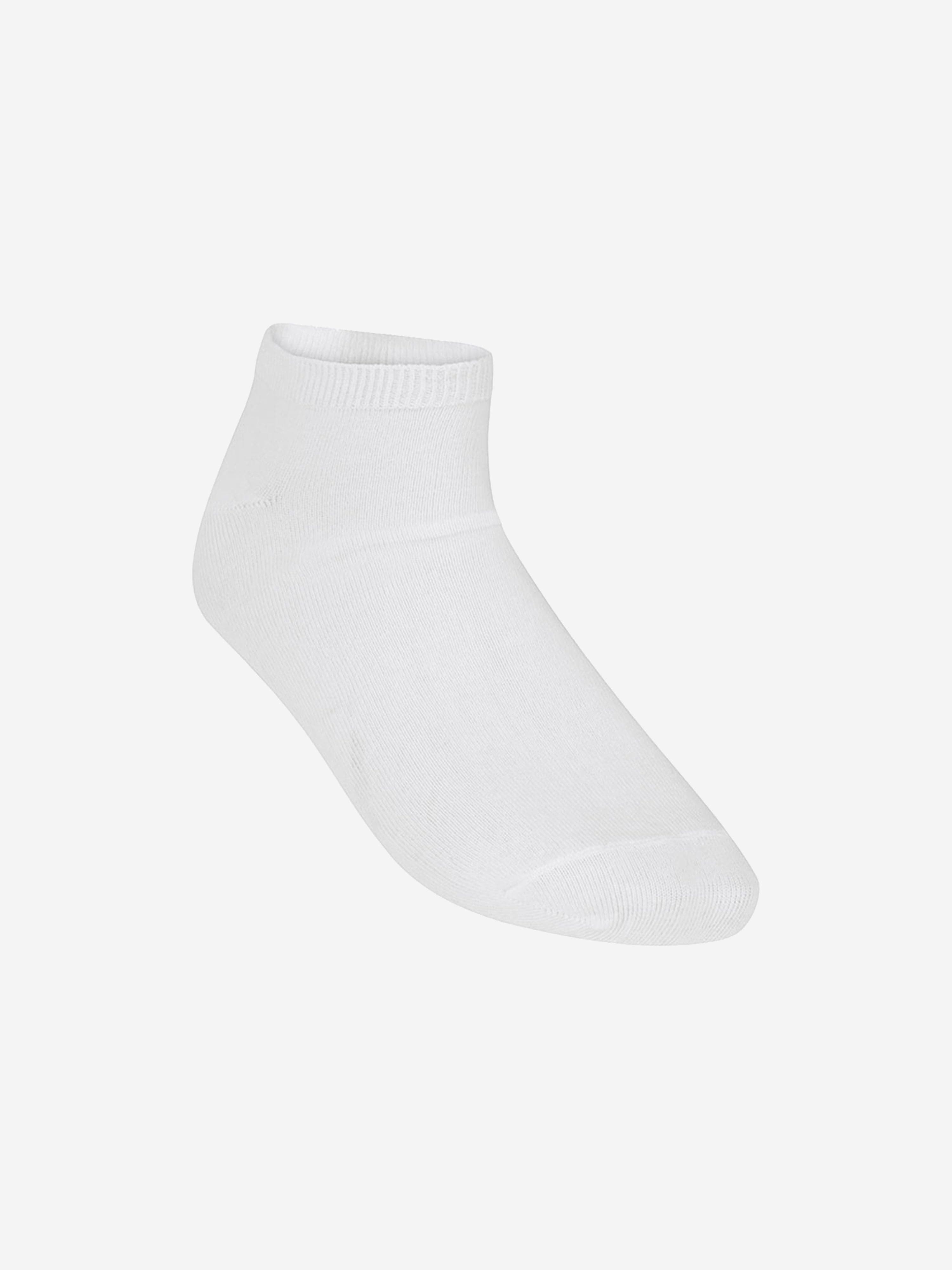 Zeco Kids School Trainer Socks (3 Pack) in White