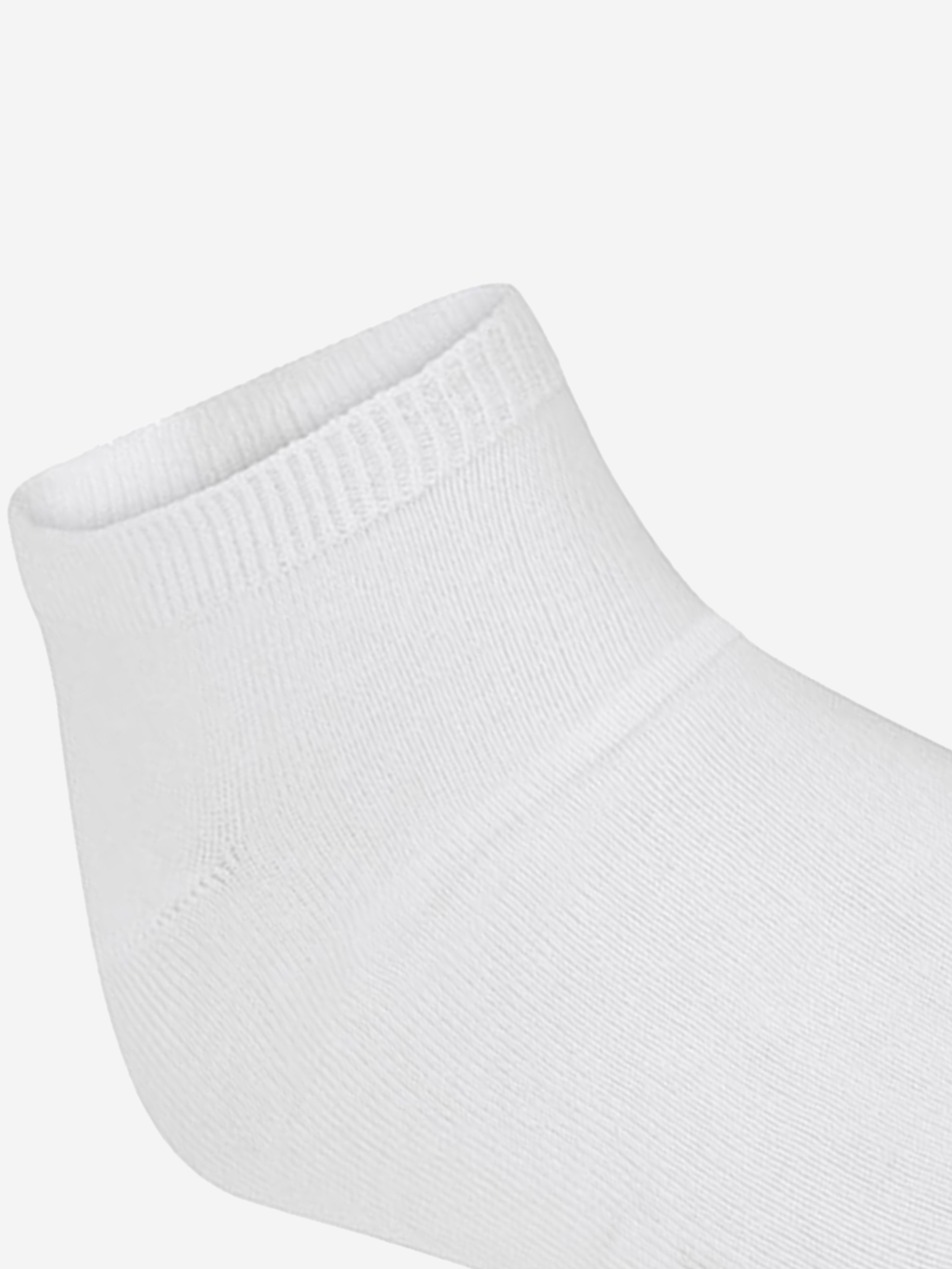 Zeco Kids School Trainer Socks (3 Pack) in White