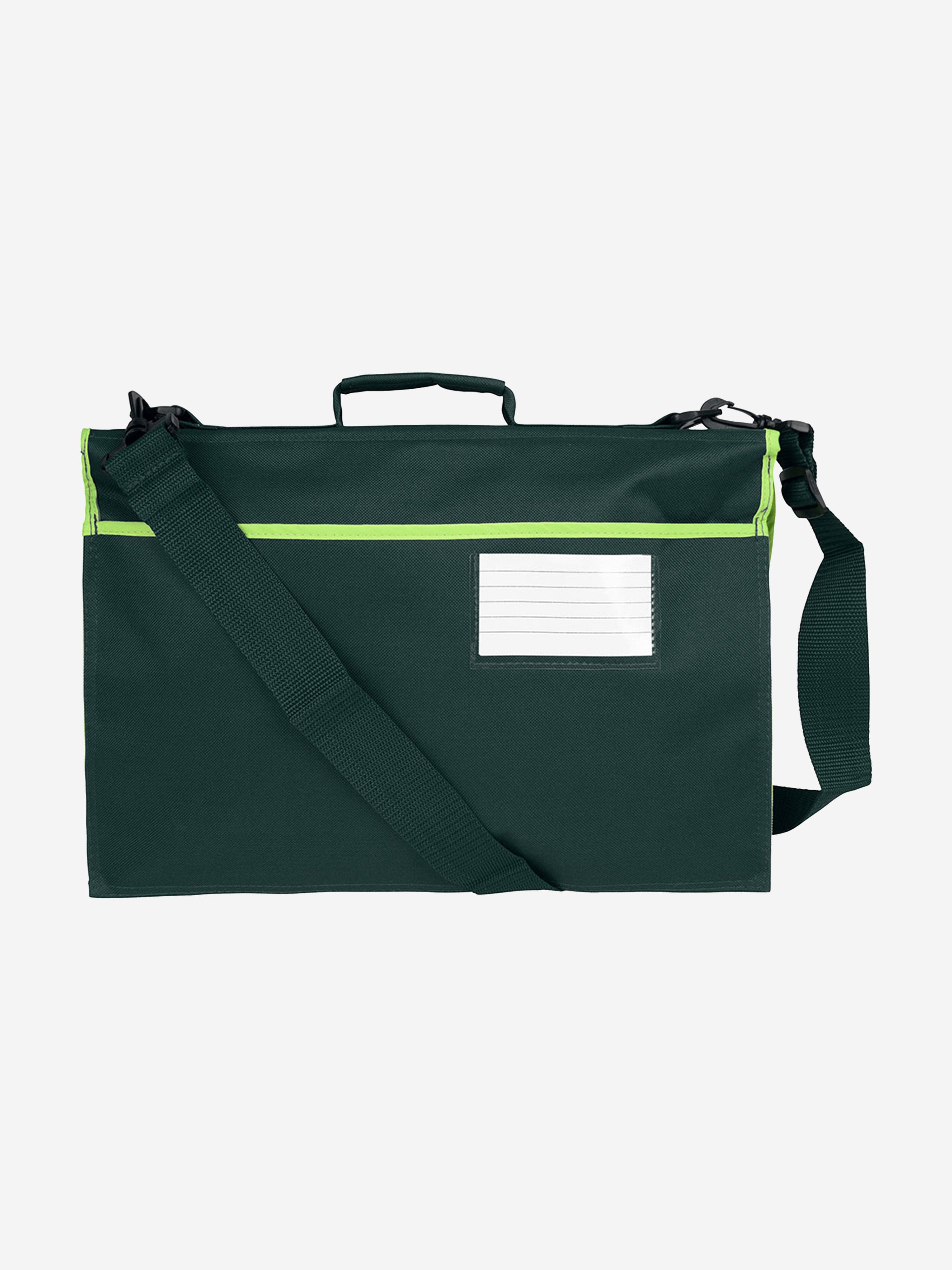 Zeco Kids School Hi-Viz Document Case in Green (34cm)