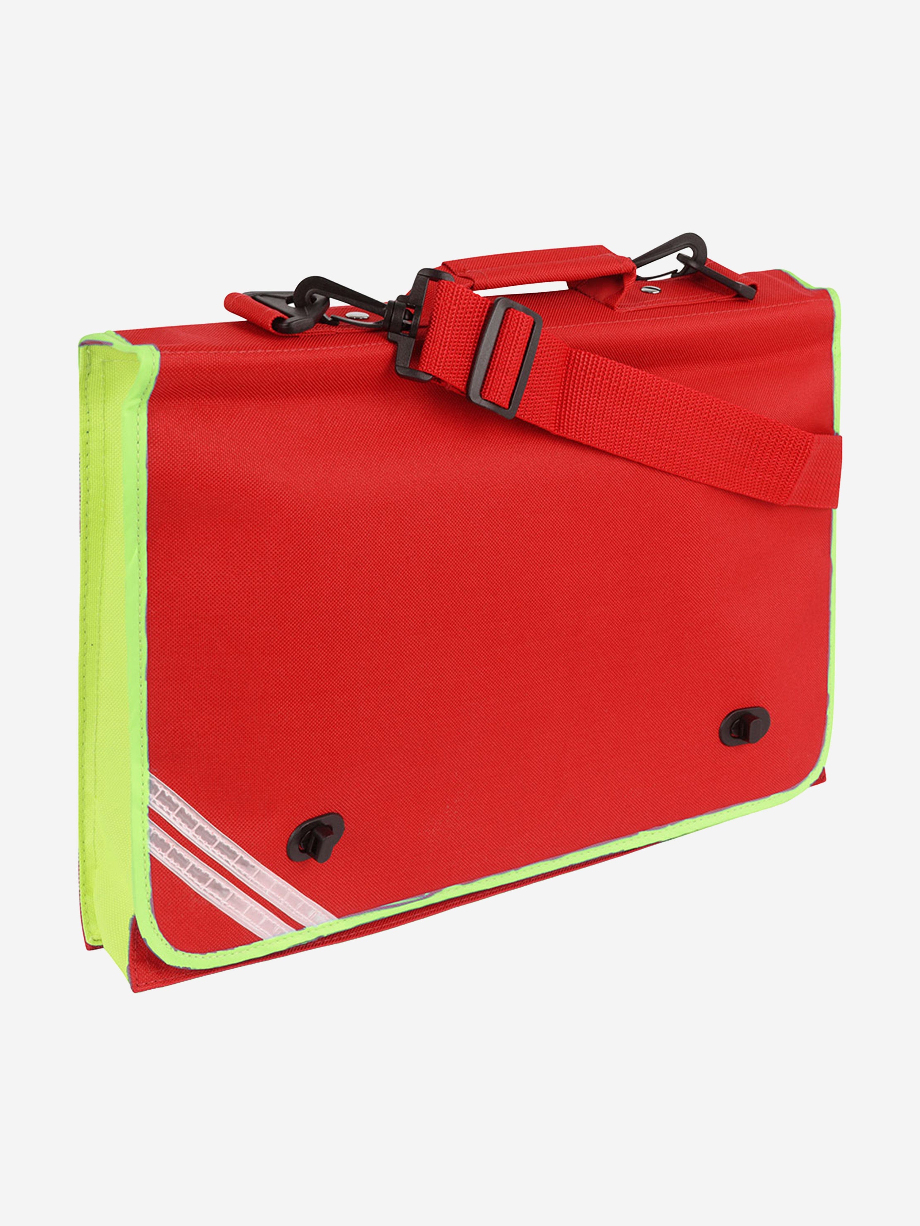 Zeco Kids School Hi-Viz Document Case in Red (34cm)