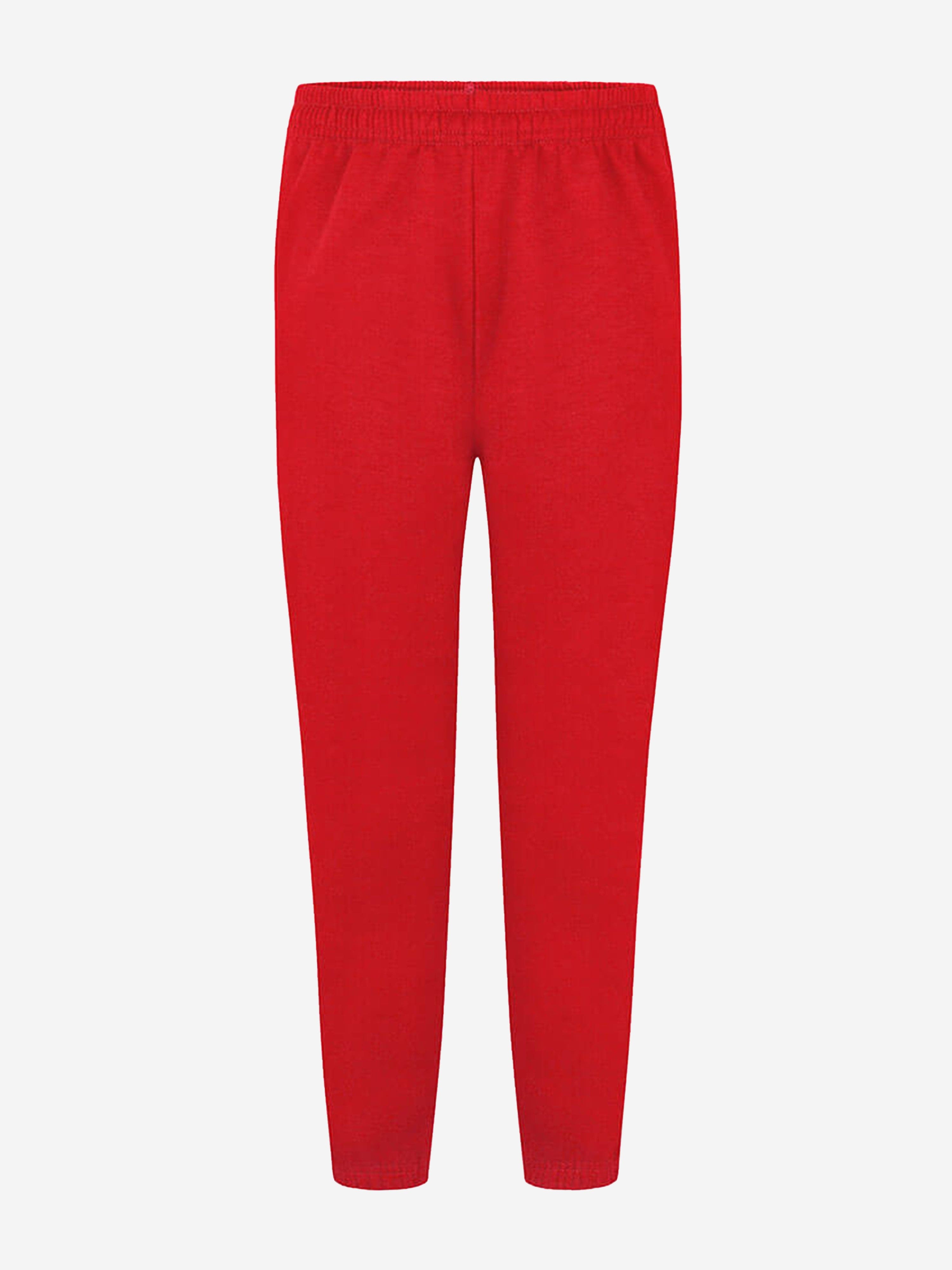 Zeco Kids School Jogging Bottoms in Red