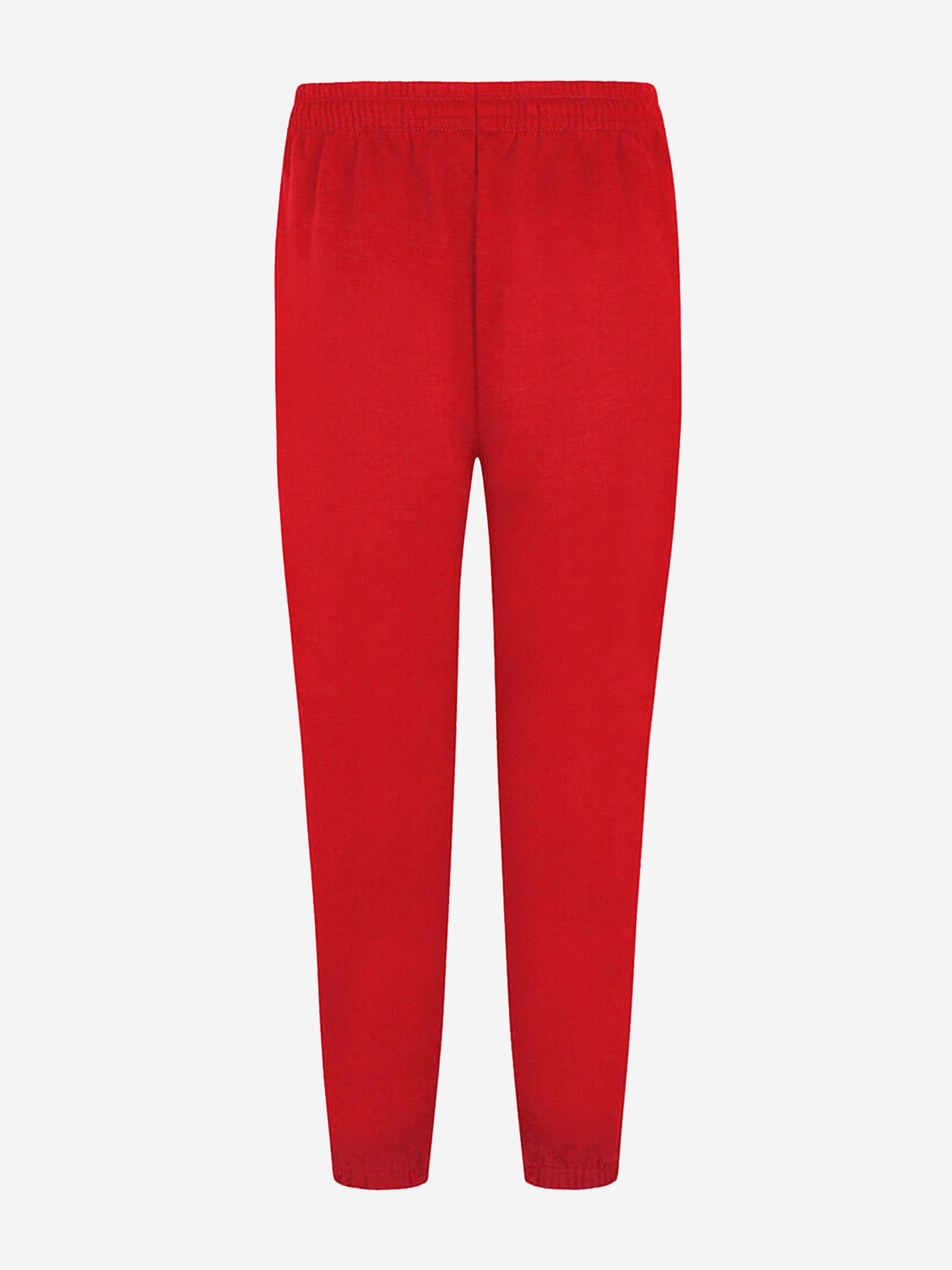 Zeco Kids School Jogging Bottoms in Red