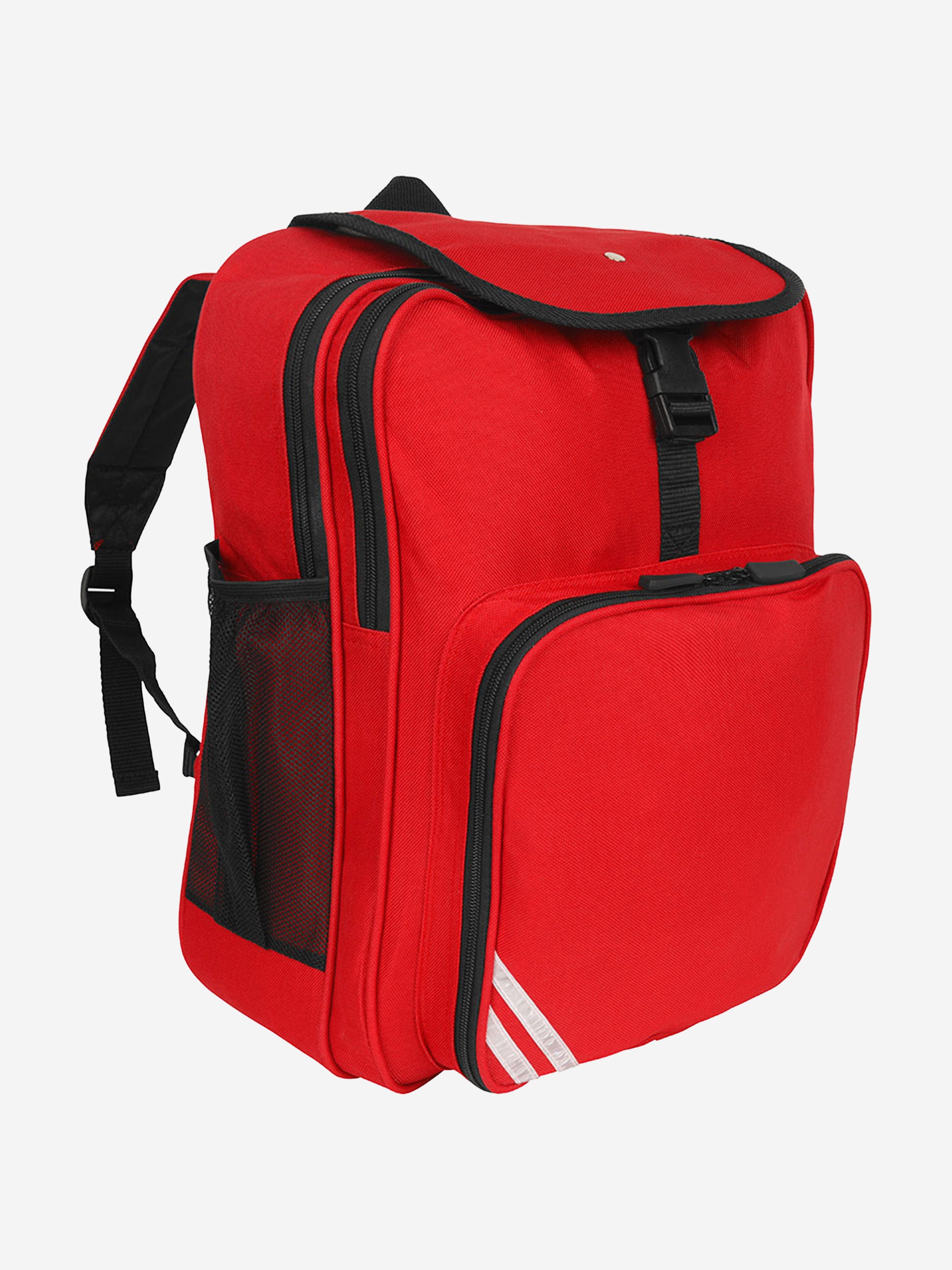 Zeco Kids School Junior Backpack in Red (40cm)