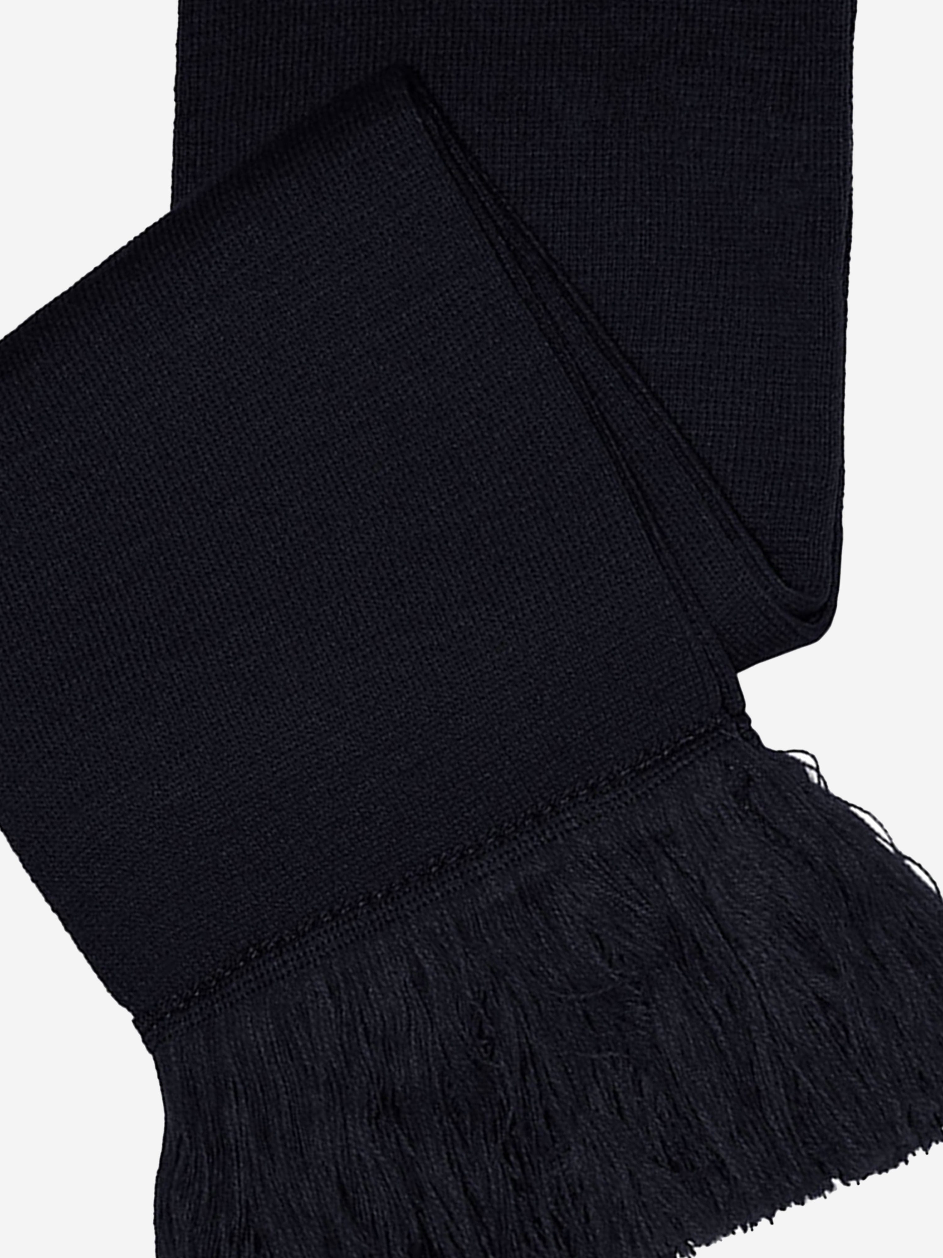 Zeco Kids School Knitted Scarf in Black