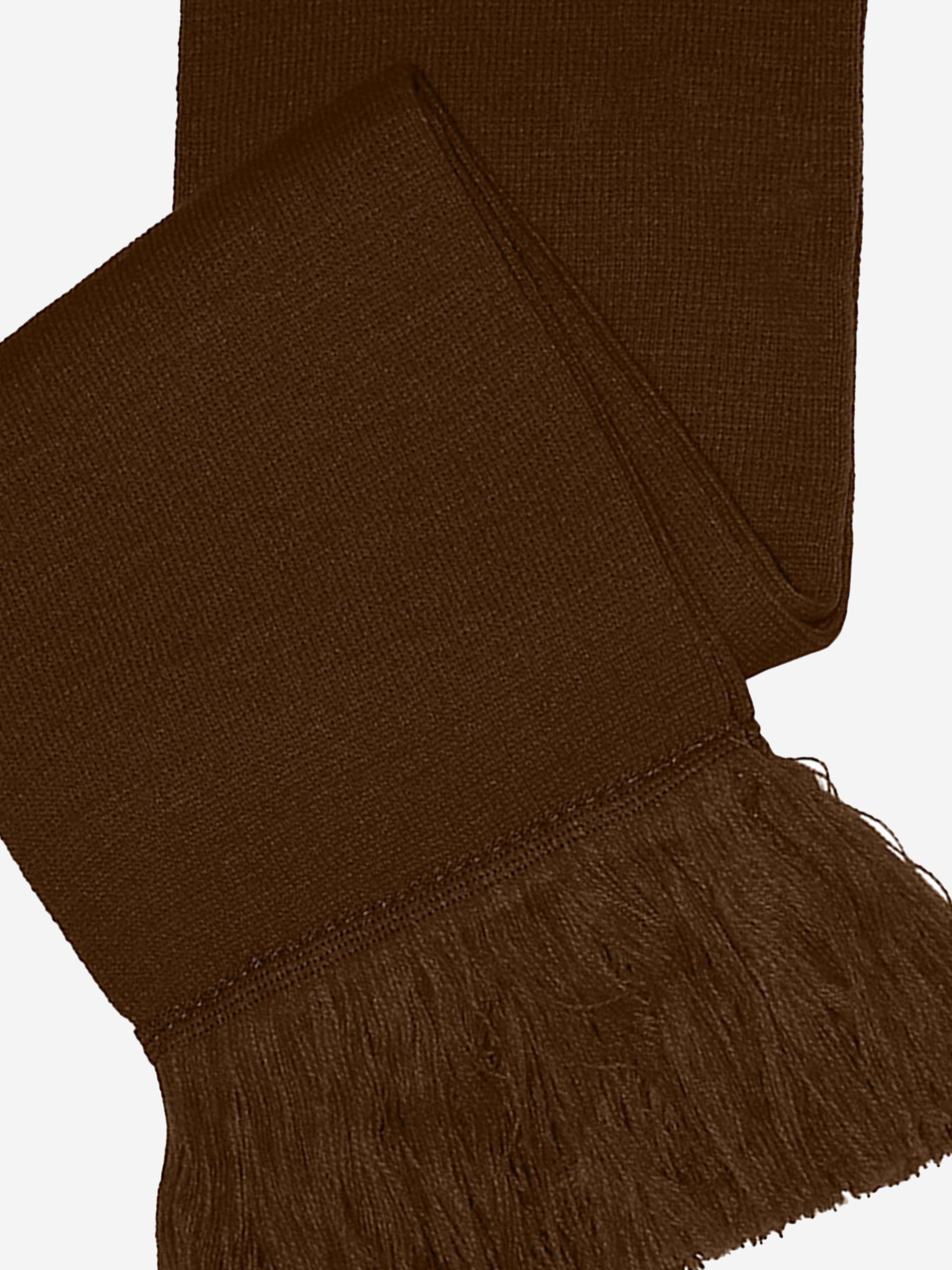 Zeco Kids School Knitted Scarf in Brown