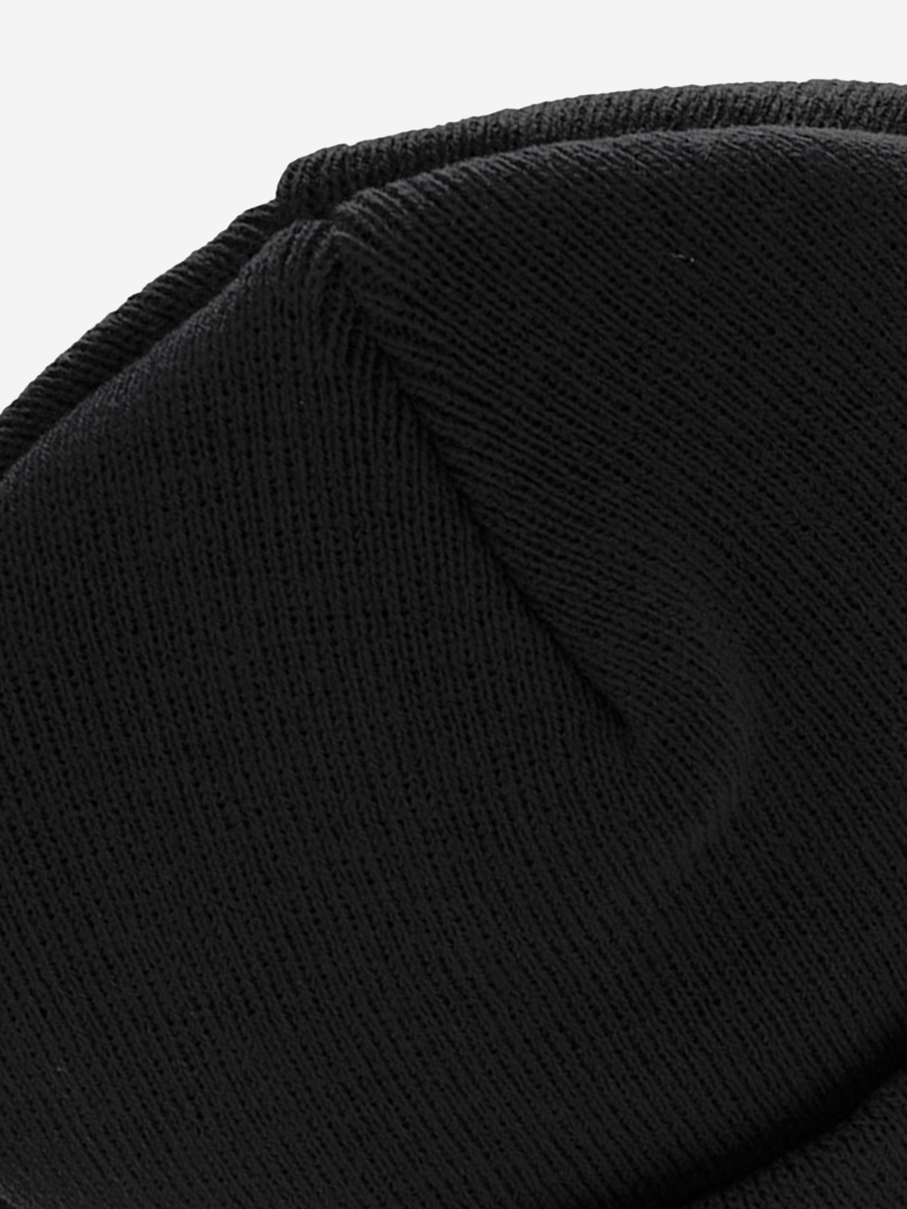 Zeco Kids School Knitted Ski Hat in Black