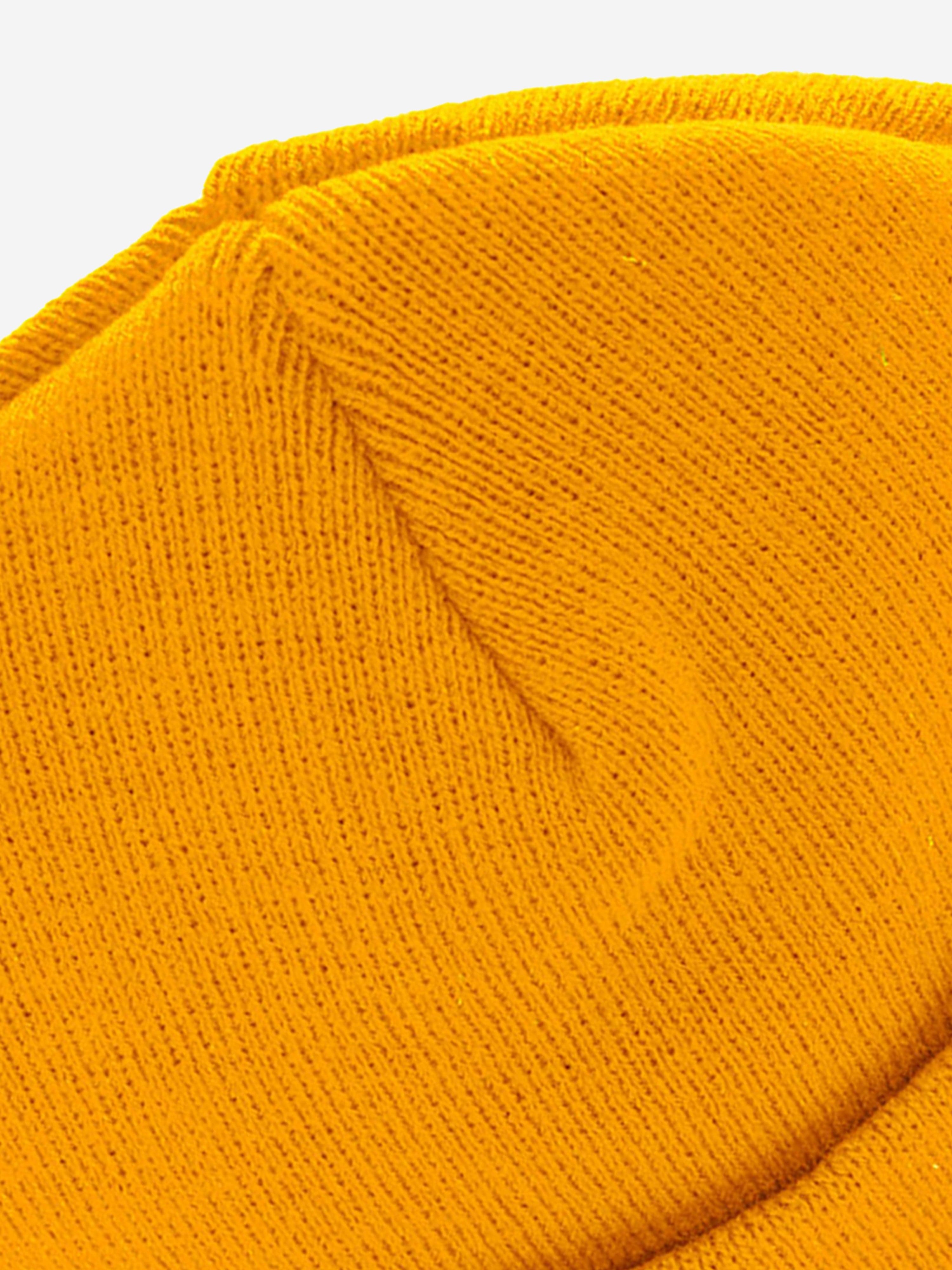 Zeco Kids School Knitted Ski Hat in Yellow