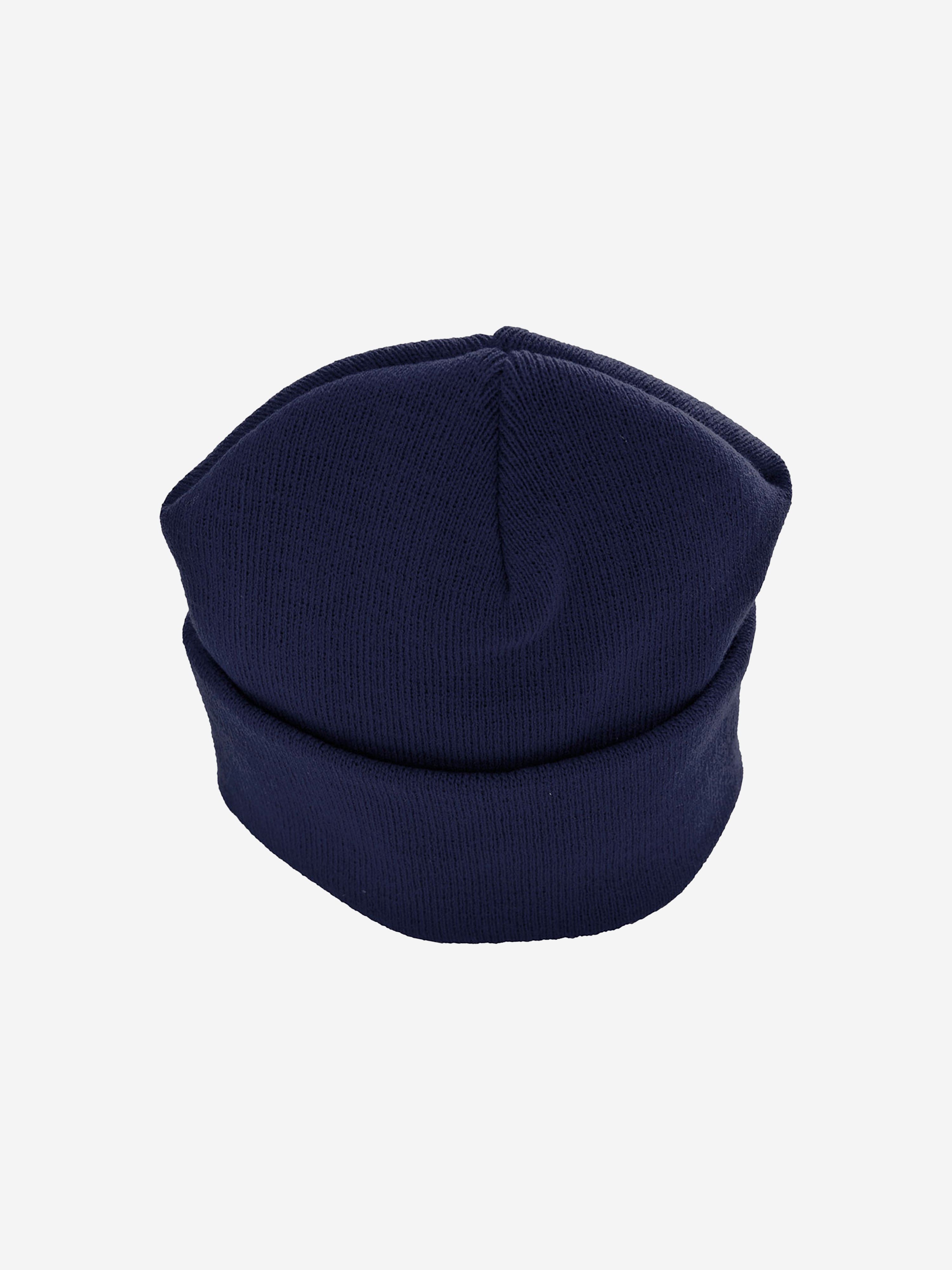 Zeco Kids School Knitted Ski Hat in Navy