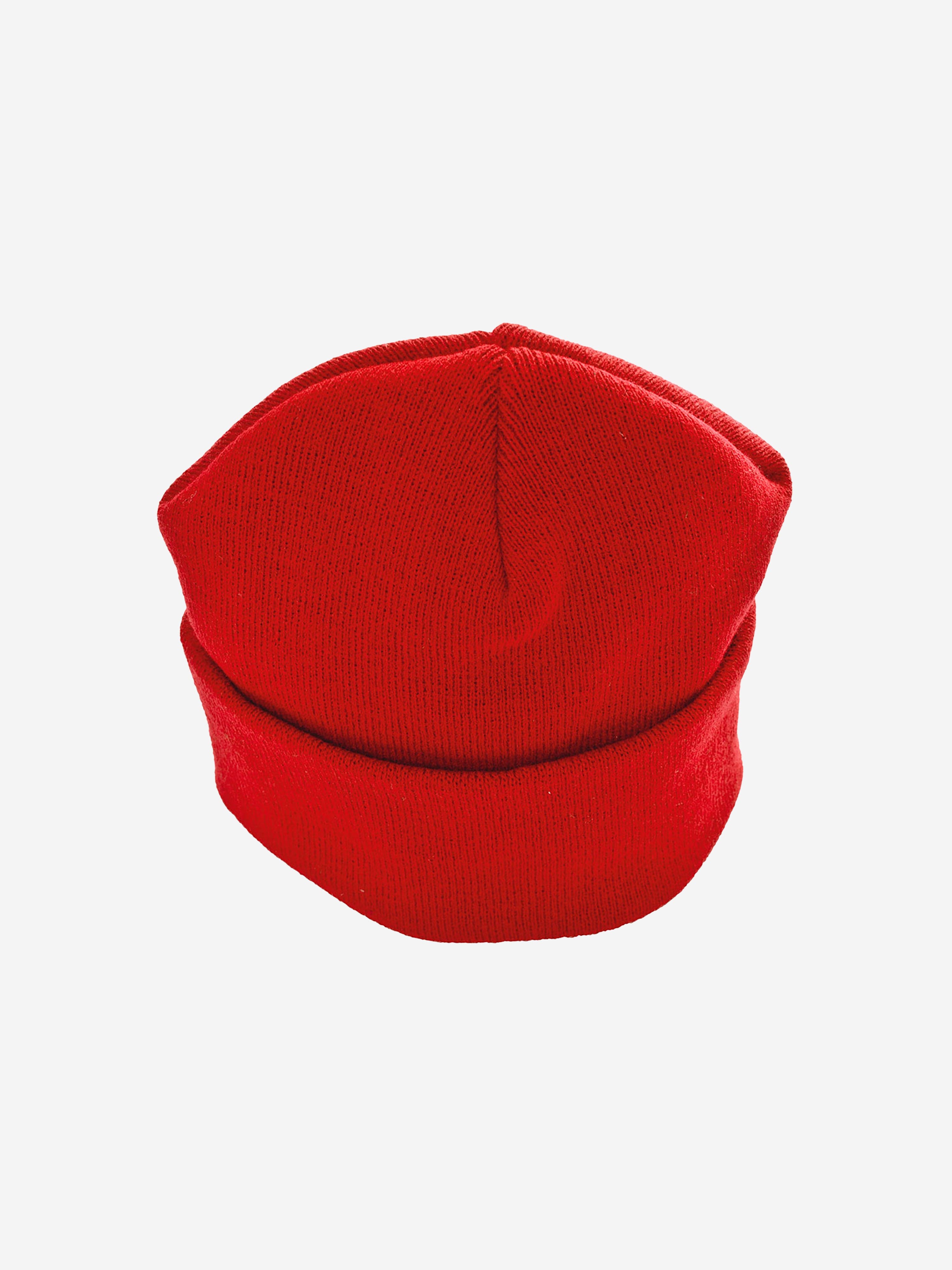 Zeco Kids School Knitted Ski Hat in Red