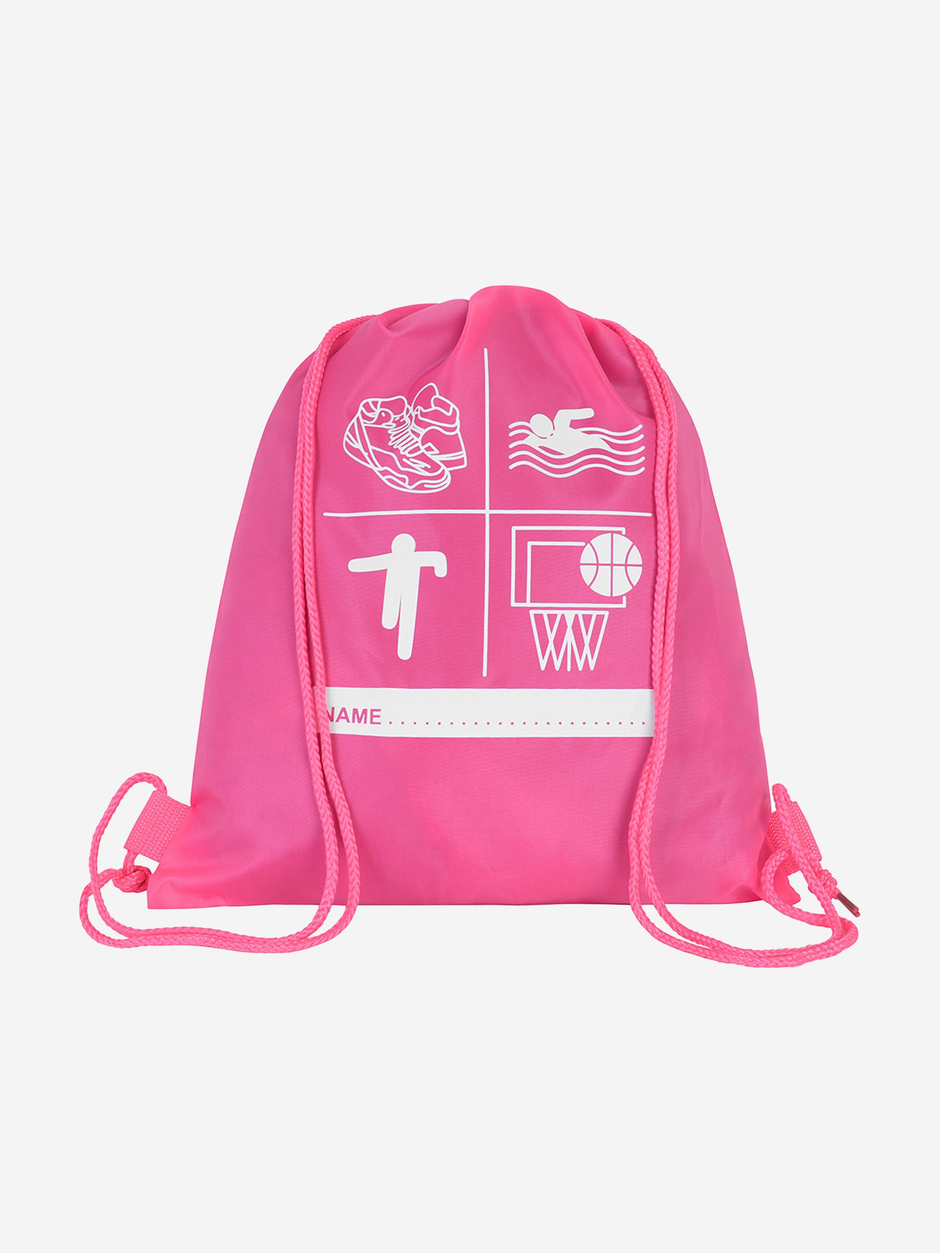 Zeco Kids School Premium Printed PE Bag in Pink (40cm)