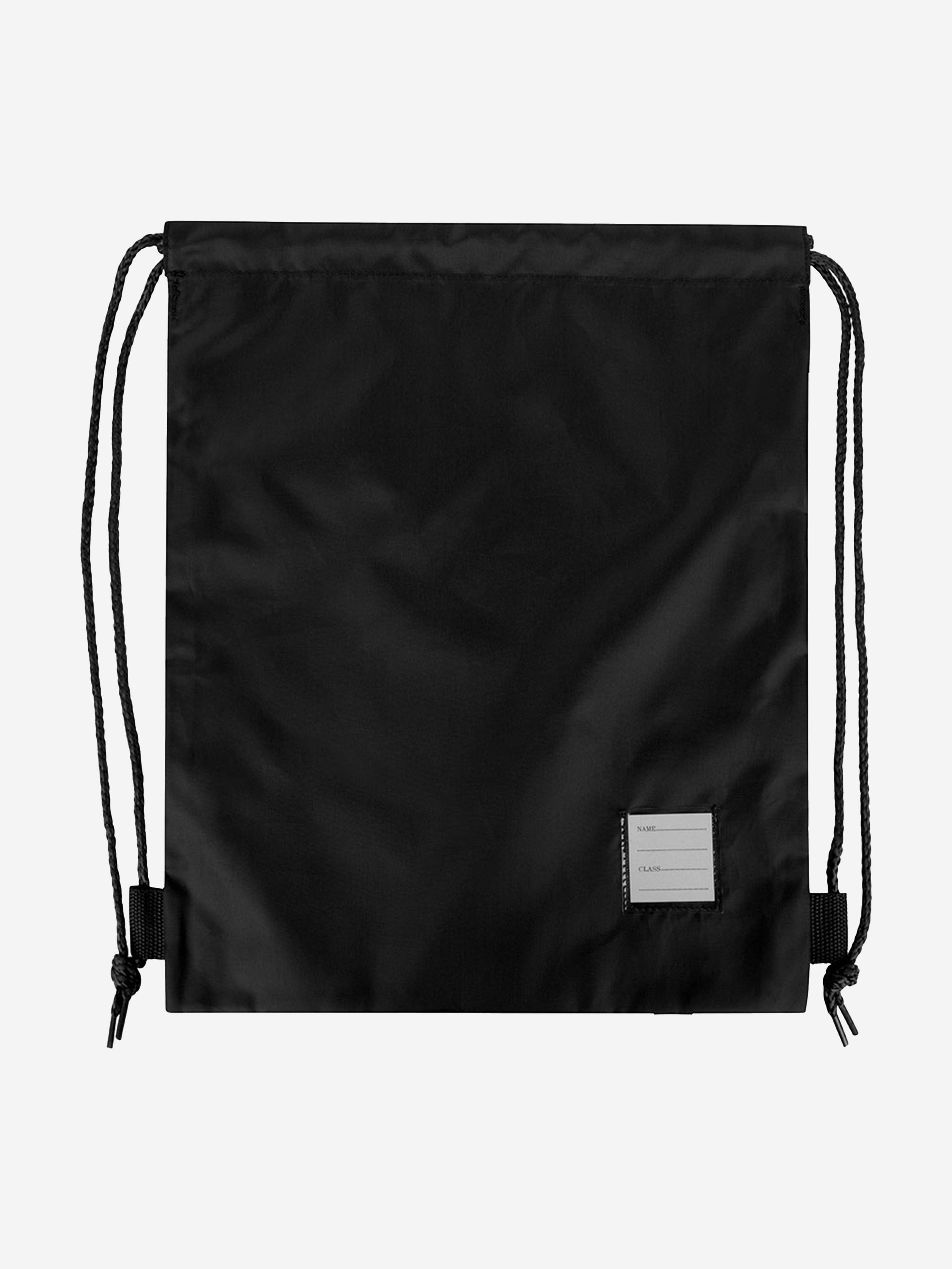 Zeco Kids School Premium Plain PE Bag in Black (40cm)