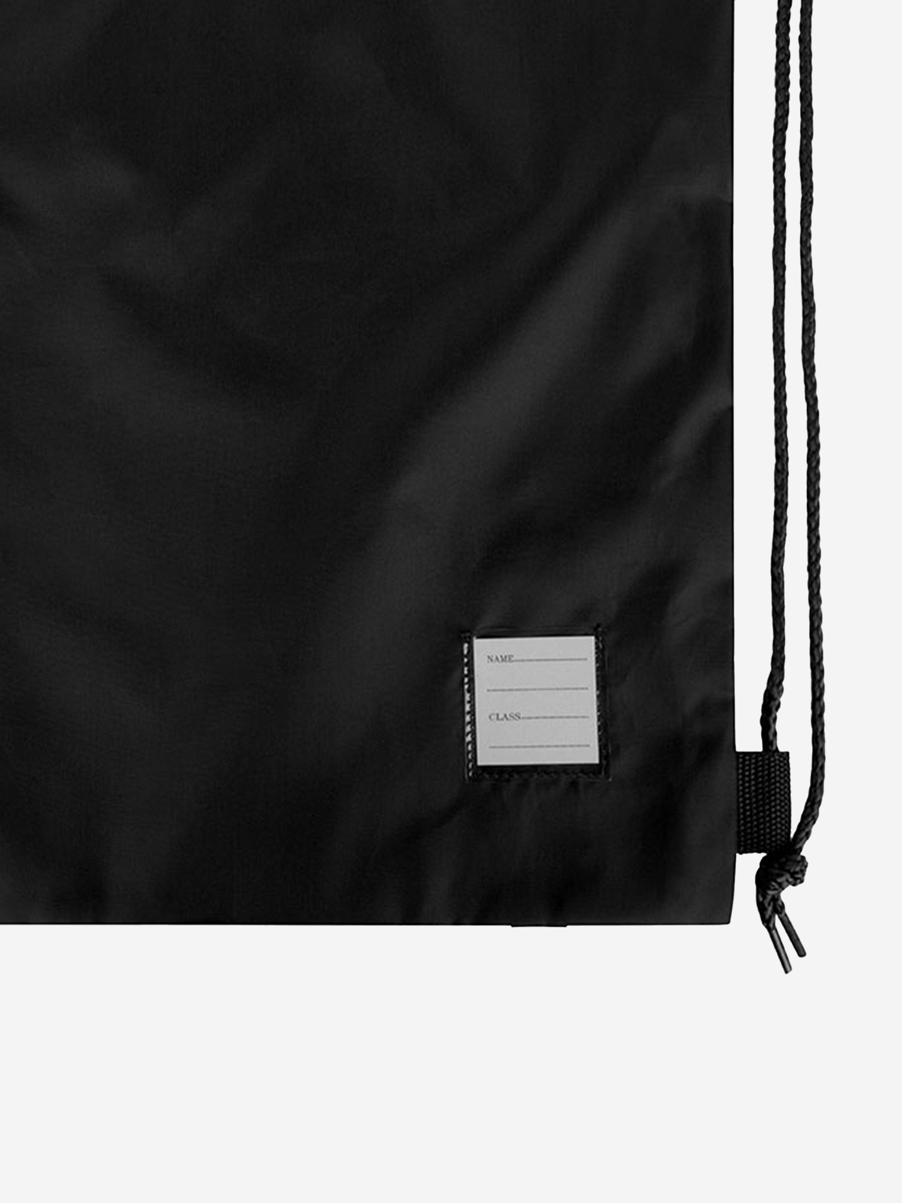 Zeco Kids School Premium Plain PE Bag in Black (40cm)