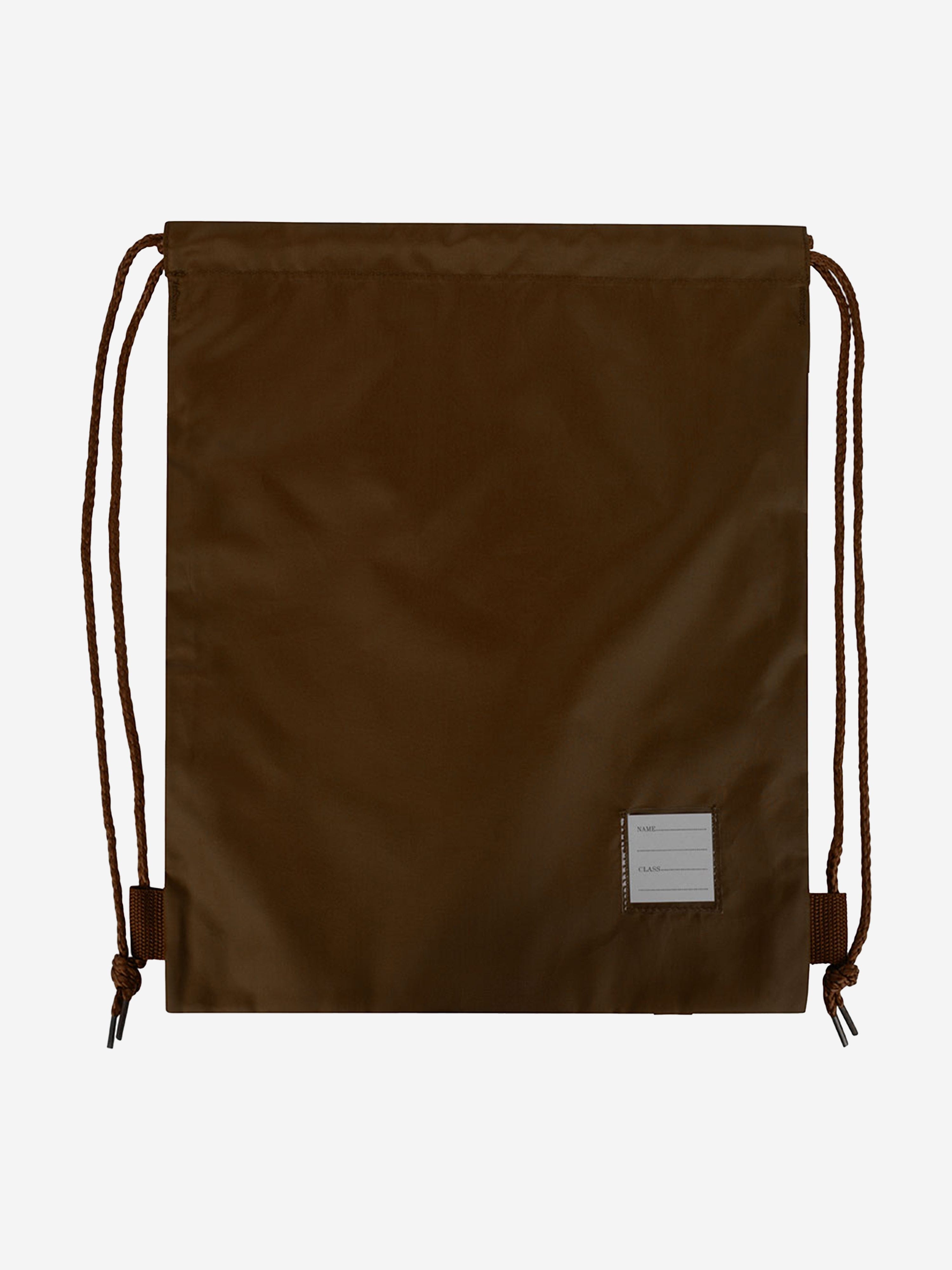 Zeco Kids School Premium Plain PE Bag in Brown (40cm)