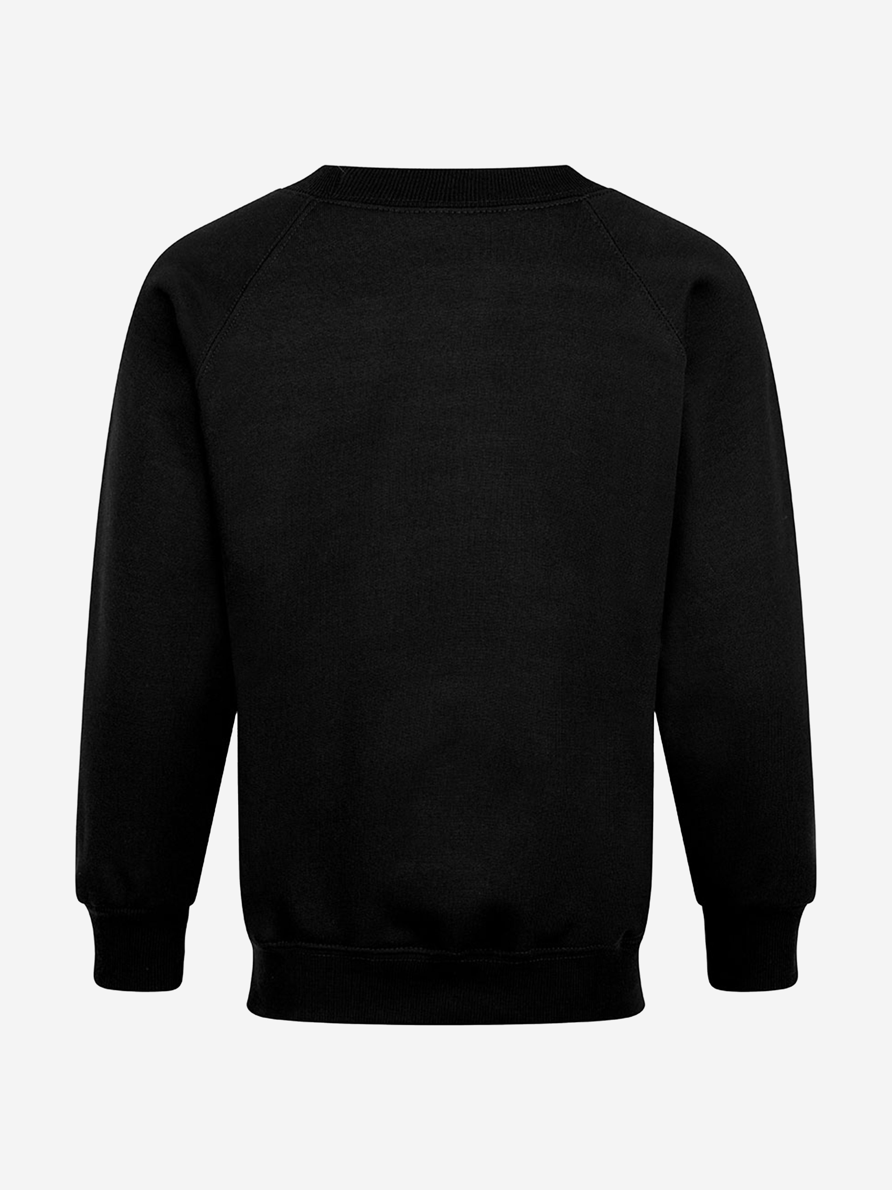 Zeco Kids School Crew Neck Sweatshirt in Black