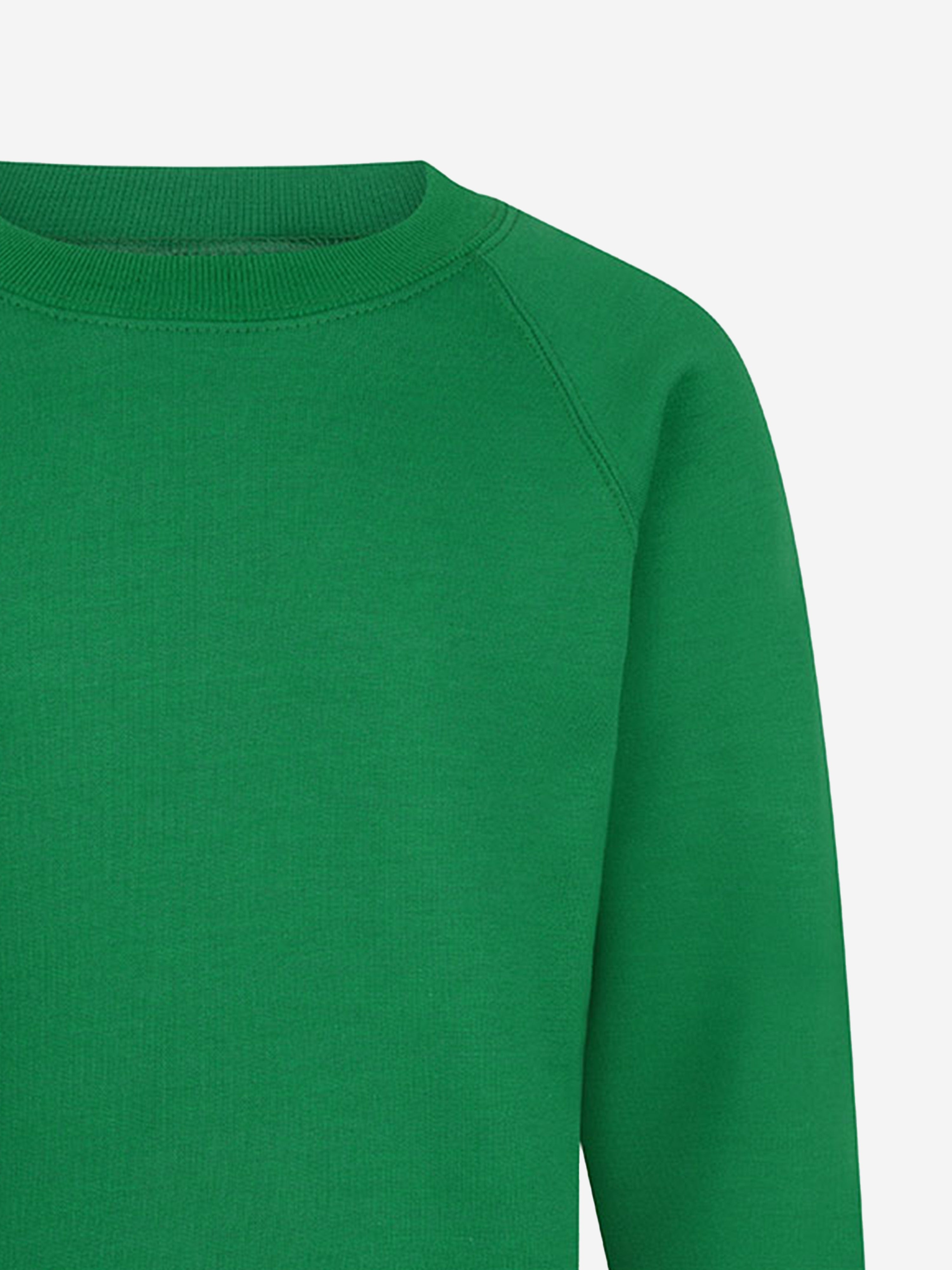 Zeco Kids School Crew Neck Sweatshirt in Green