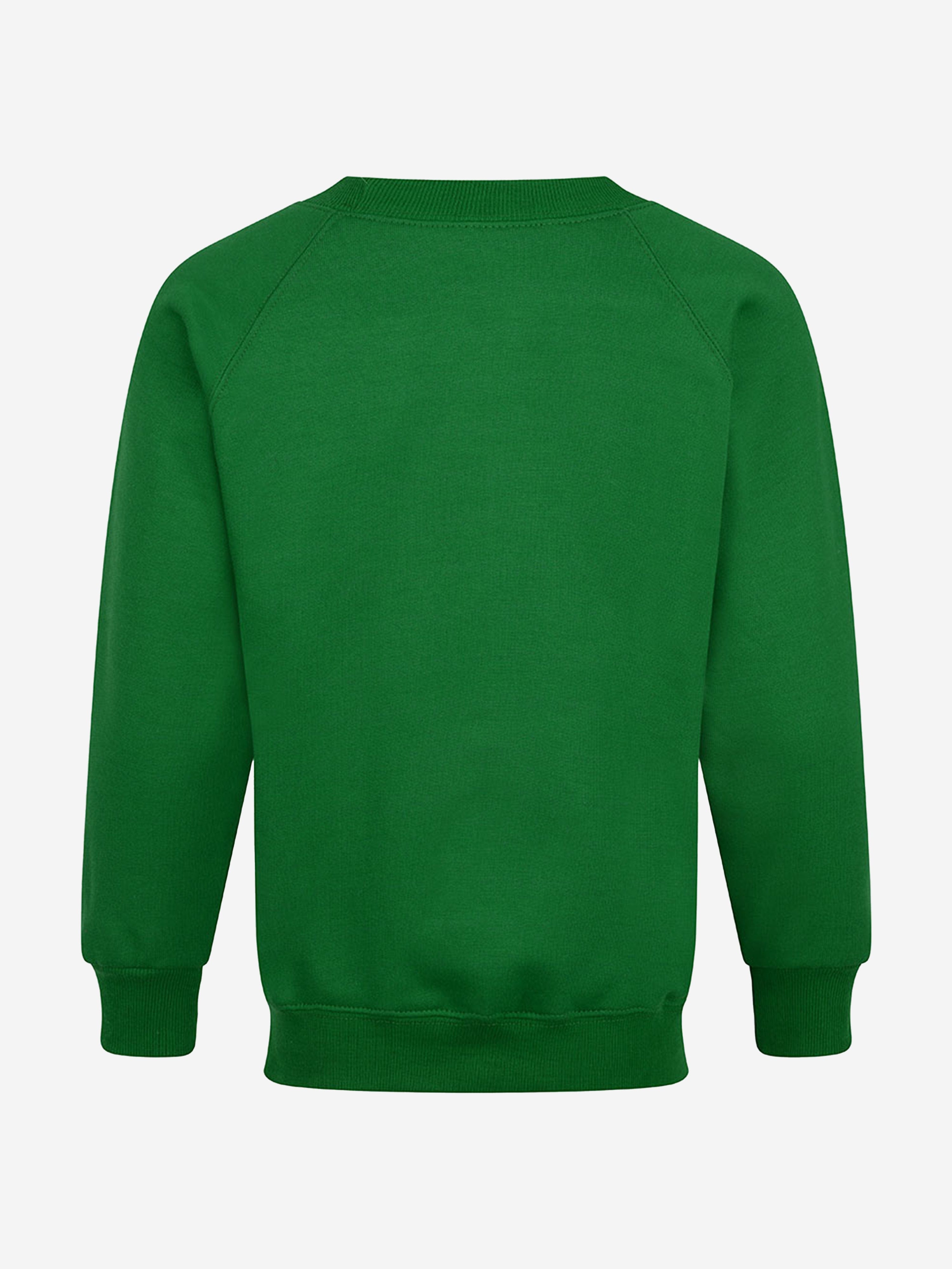 Zeco Kids School Crew Neck Sweatshirt in Green