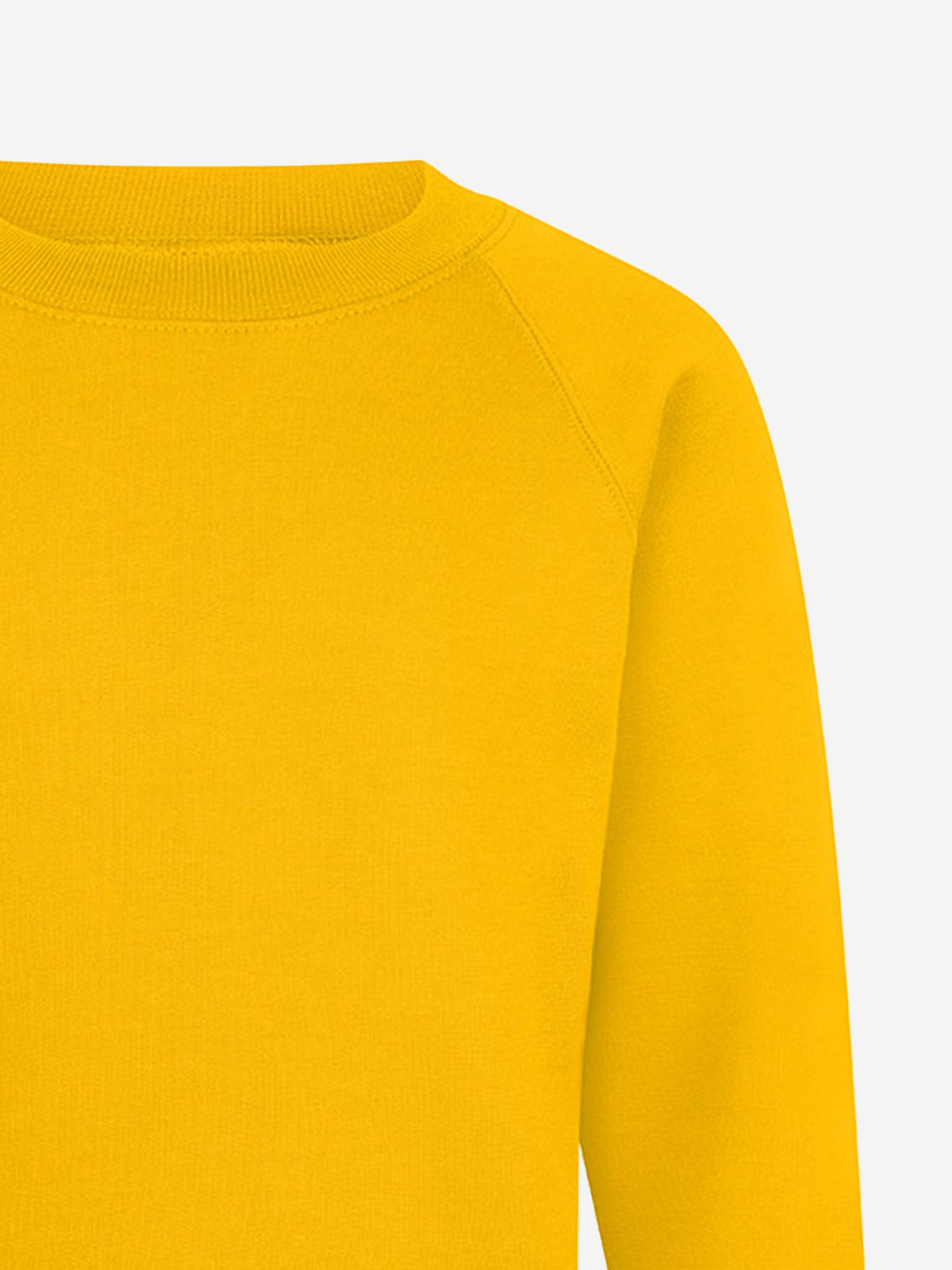 Zeco Kids School Crew Neck Sweatshirt in Yellow