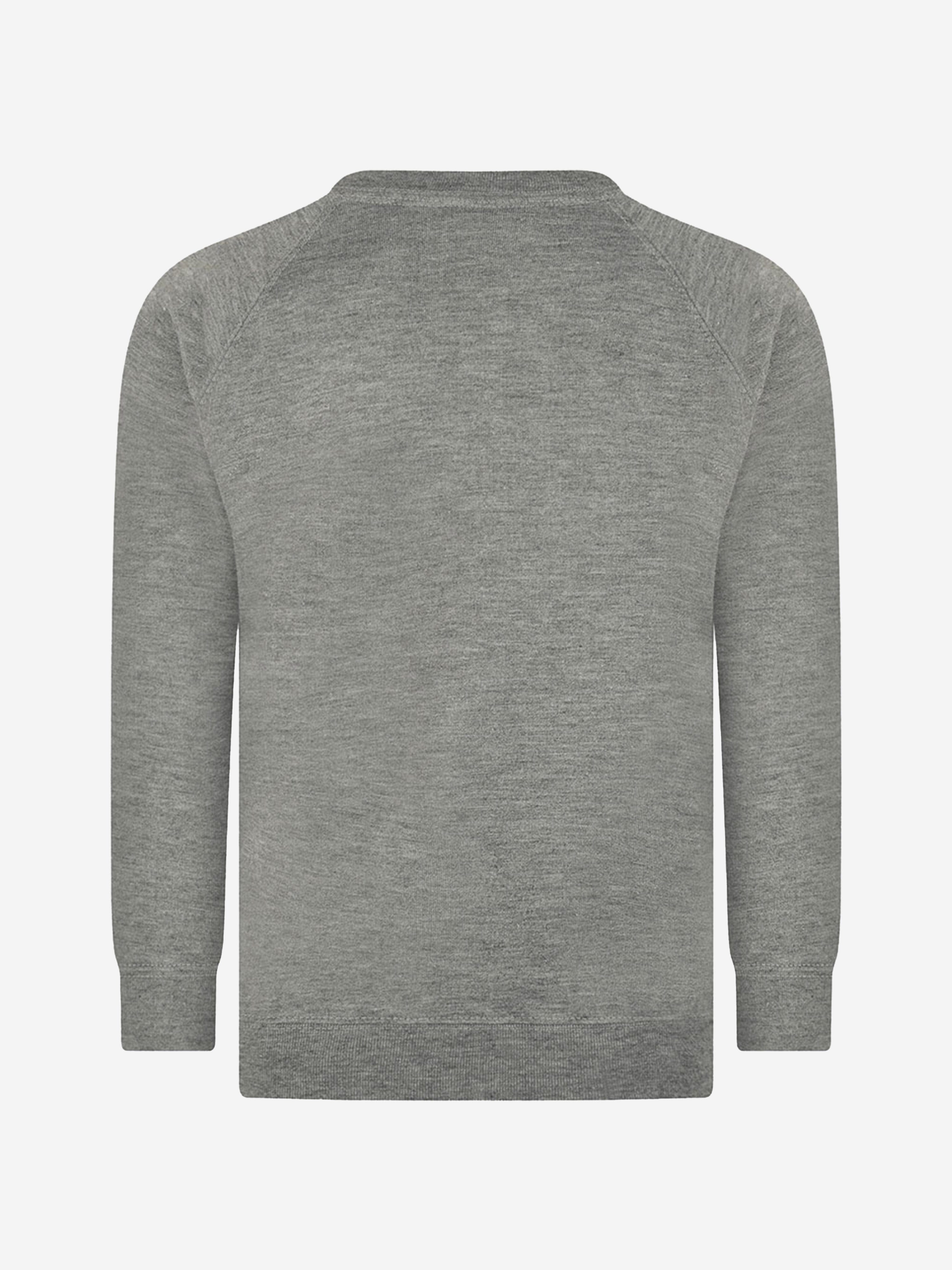 Zeco Kids School Crew Neck Sweatshirt in Grey