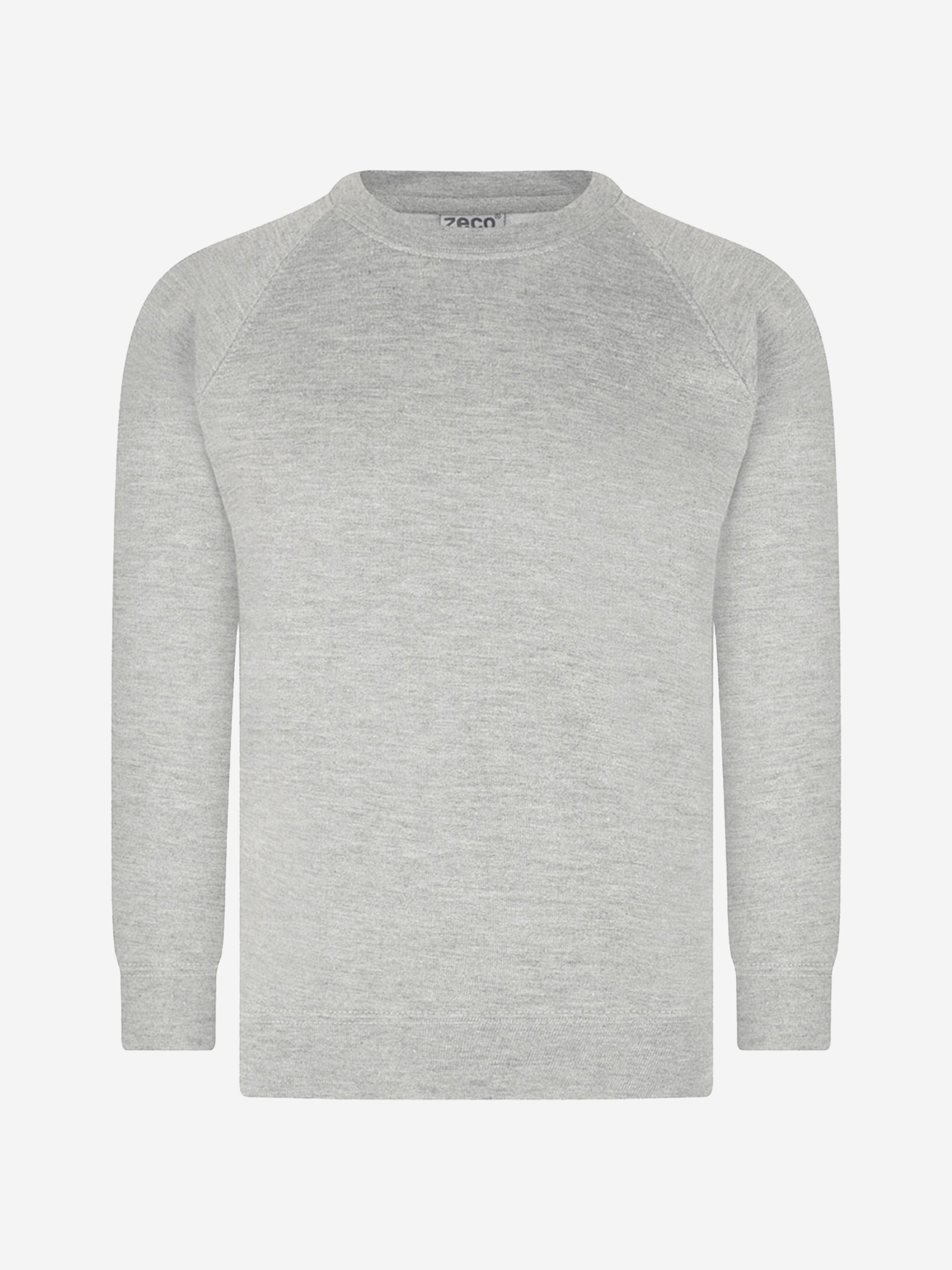 Zeco Kids School Crew Neck Sweatshirt in Grey