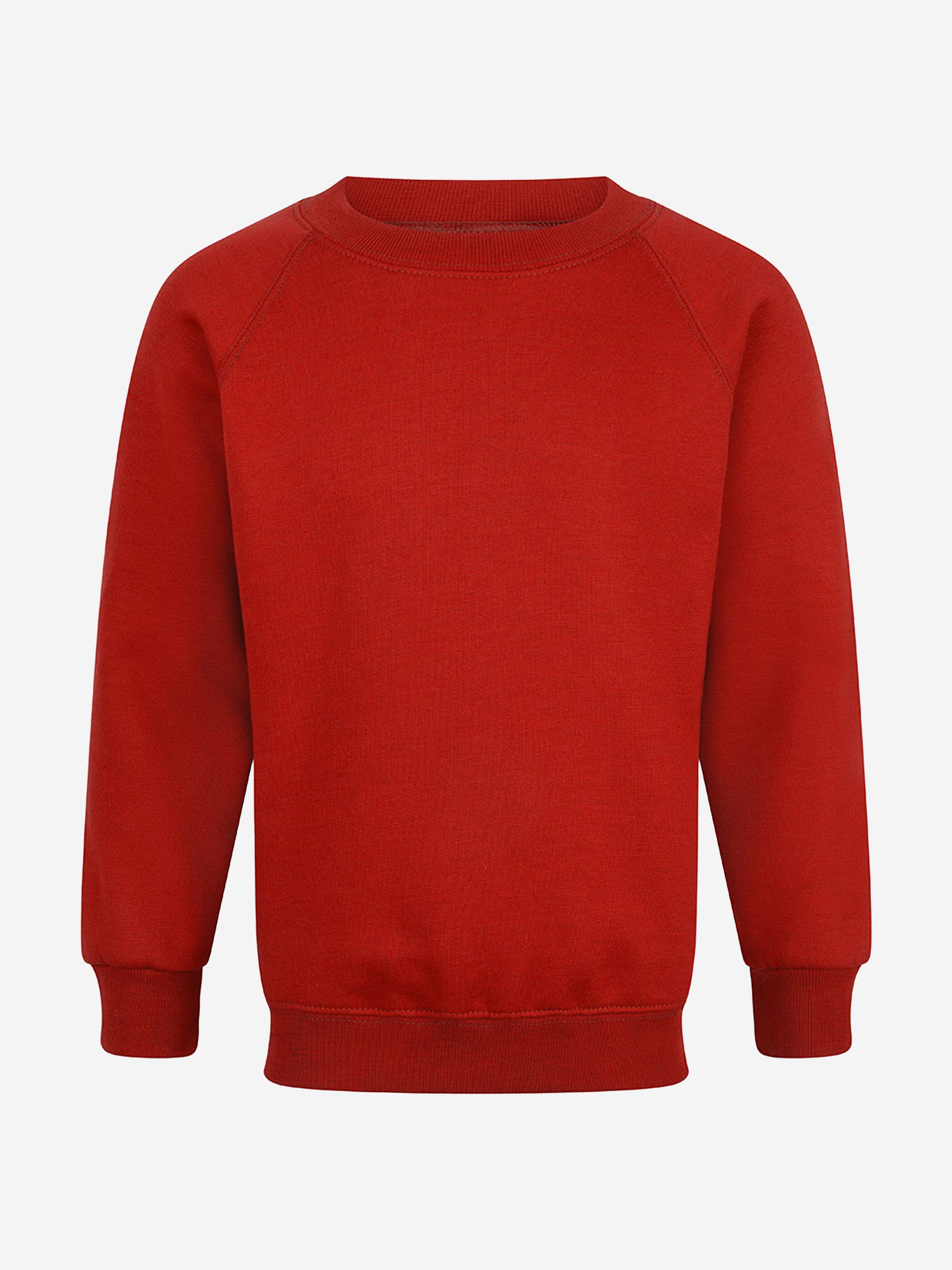 Zeco Kids School Crew Neck Sweatshirt in Red