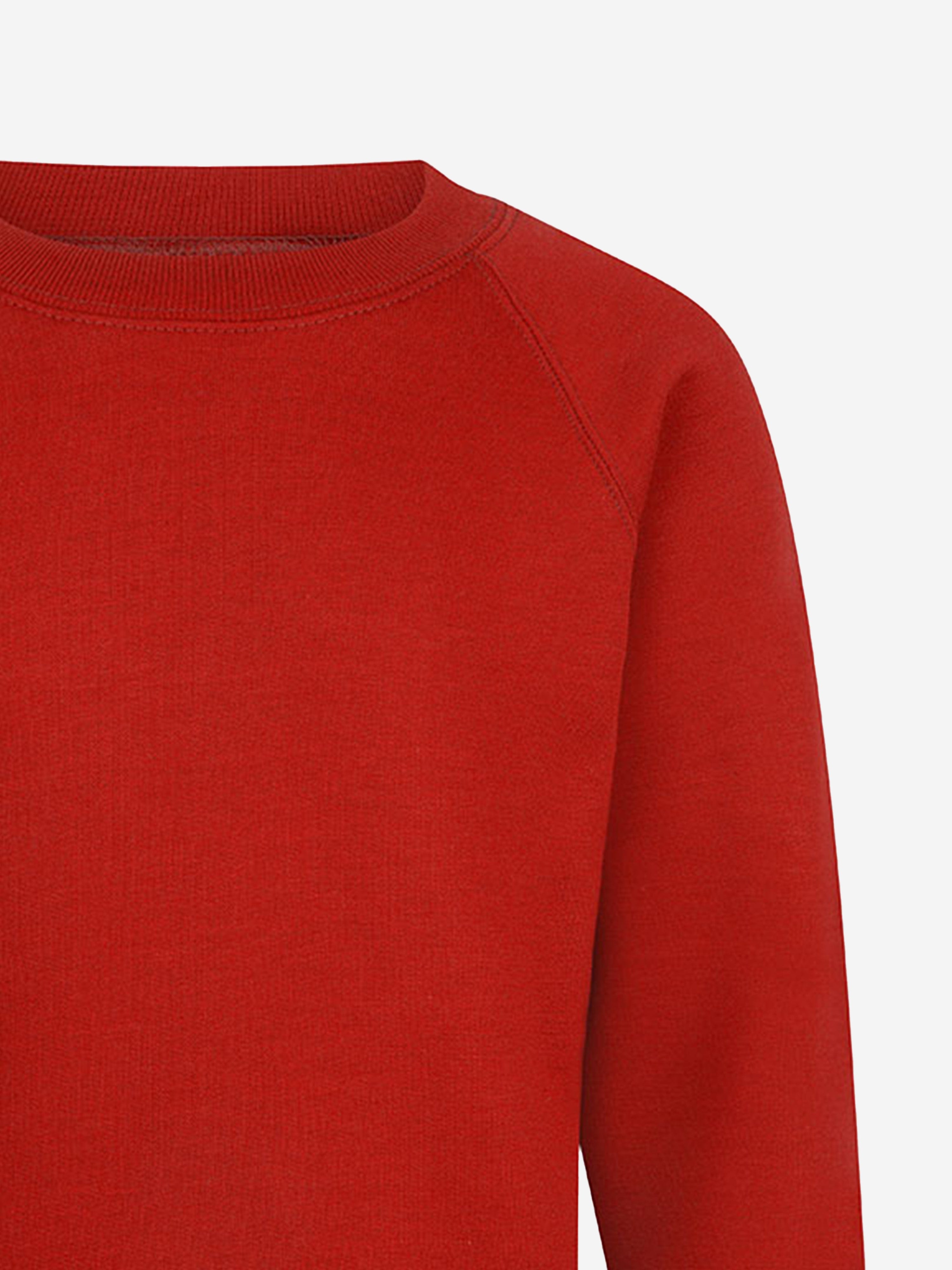 Zeco Kids School Crew Neck Sweatshirt in Red