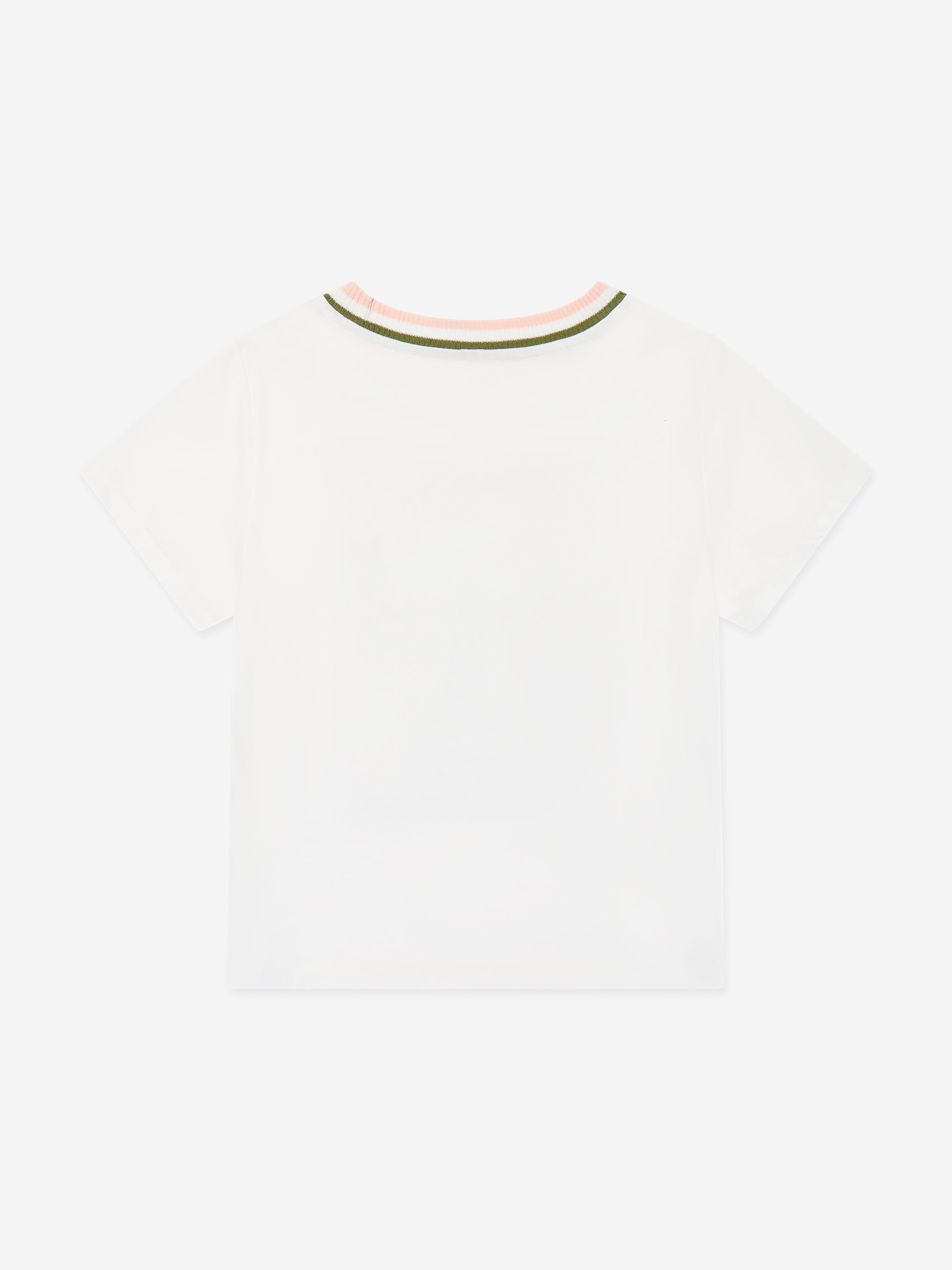 Zimmermann Girls Ottie Printed T-Shirt in Ivory