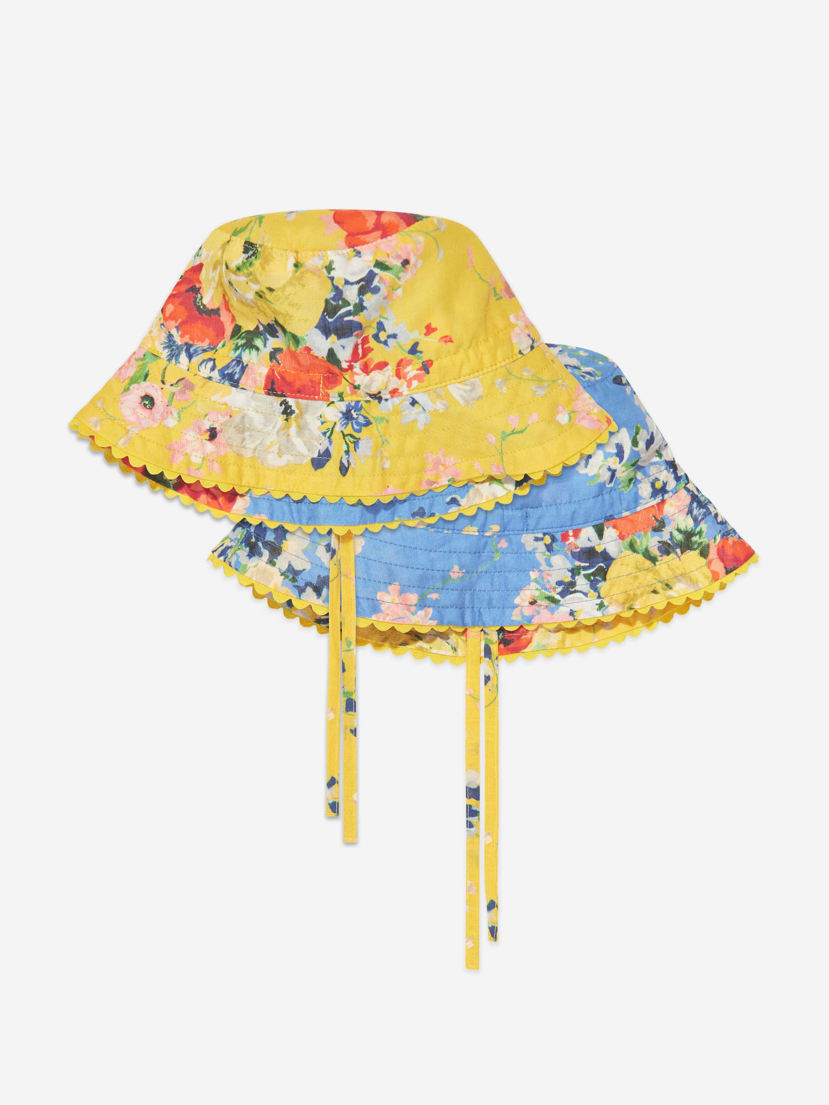 Zimmermann Girls Reversible Bucket Hat in Multicolour