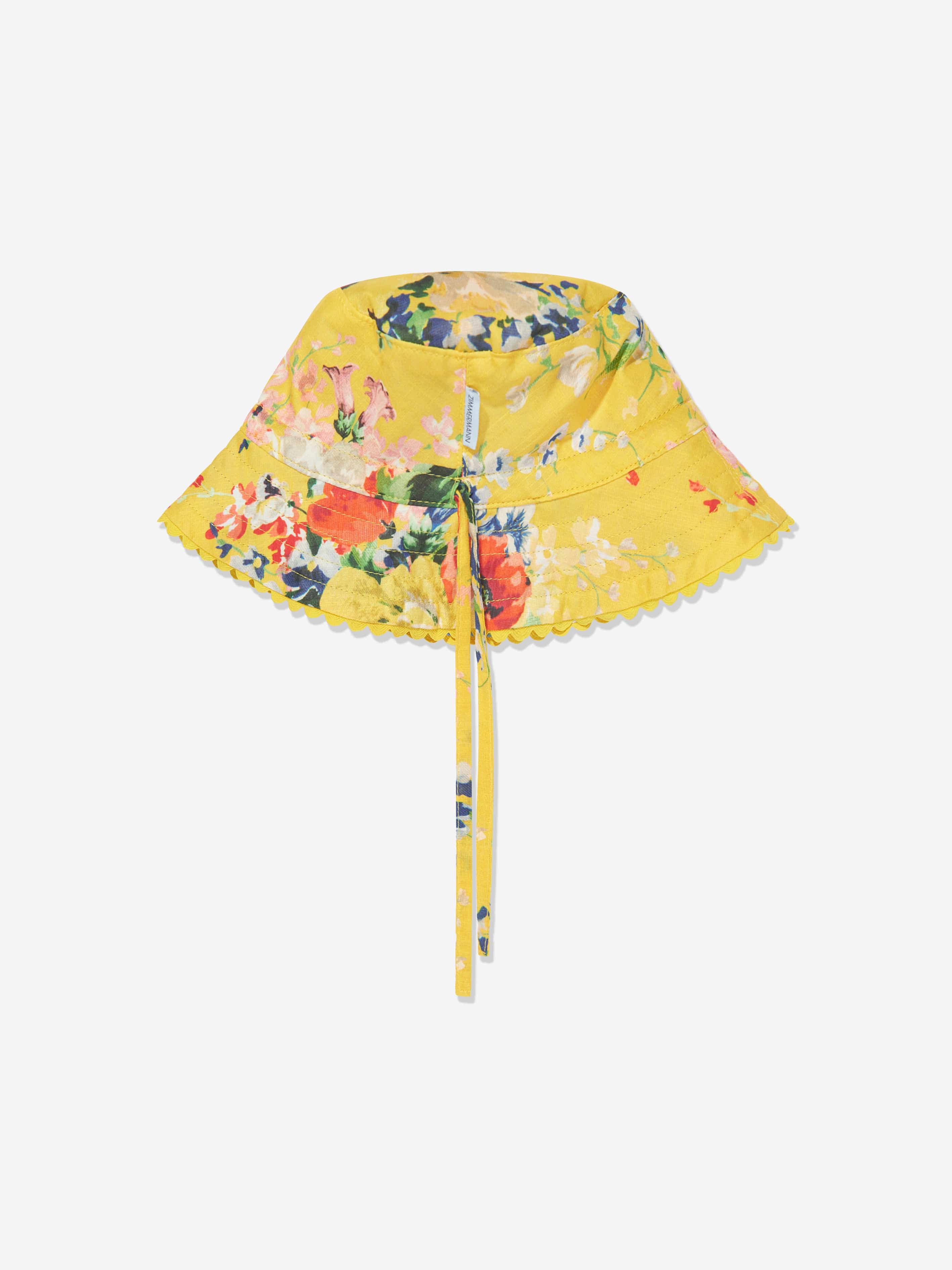 Zimmermann Girls Reversible Bucket Hat in Multicolour