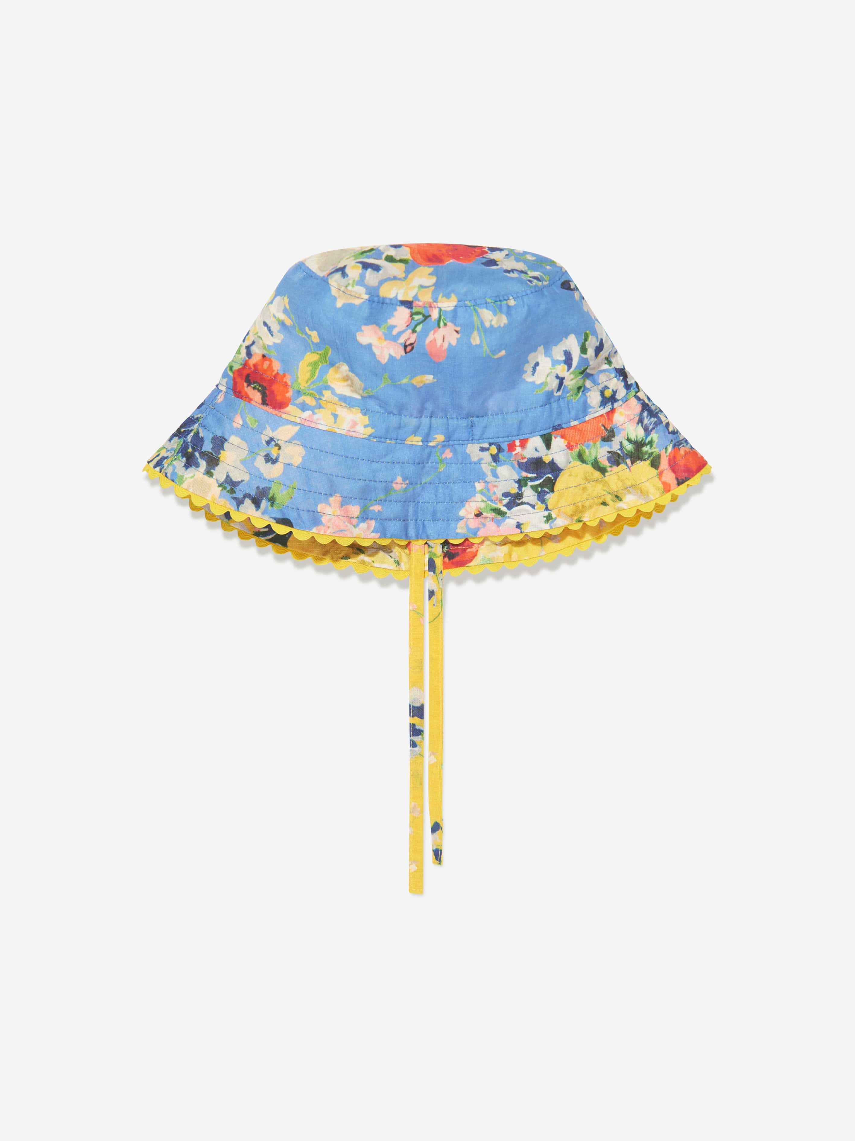 Zimmermann Girls Reversible Bucket Hat in Multicolour