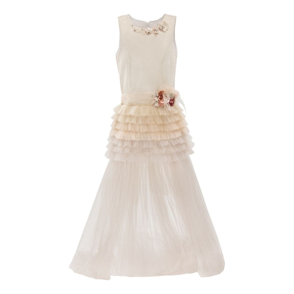 Champagne Euclid Dress