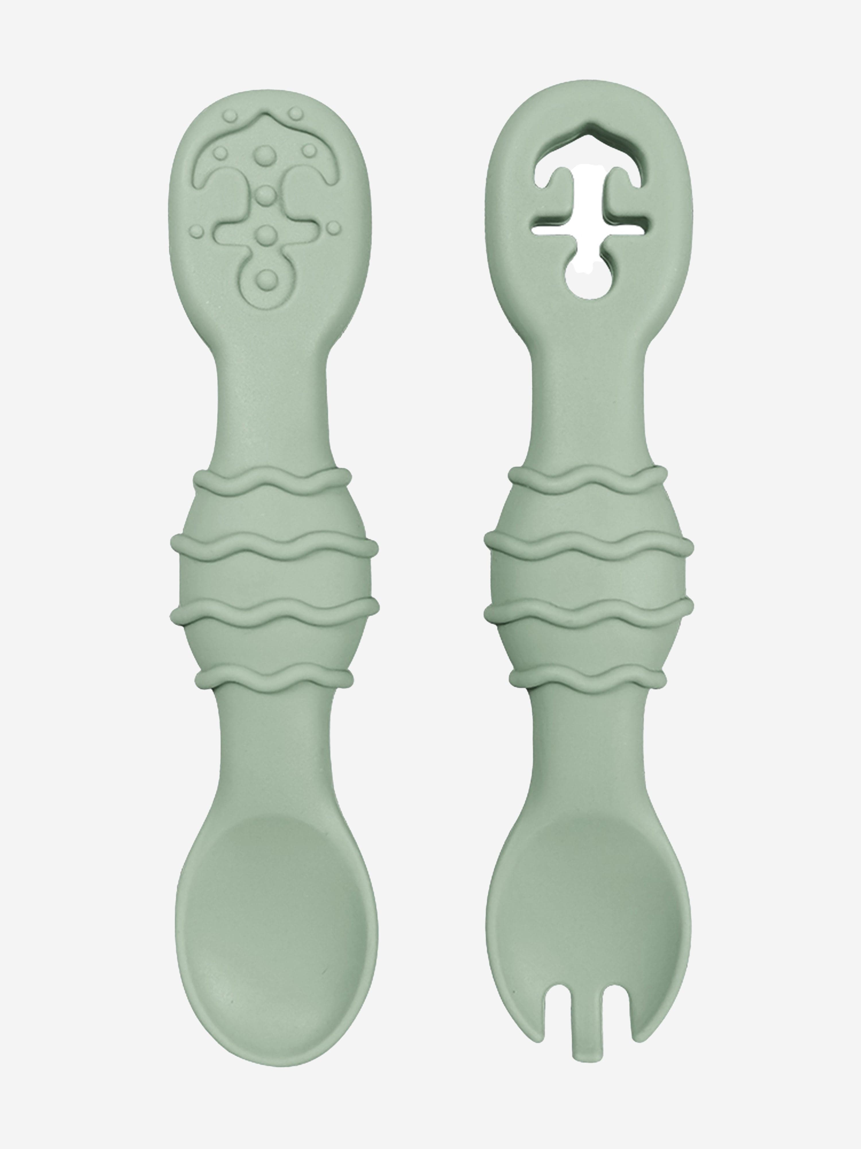 Silicon Spoon and Fork Set